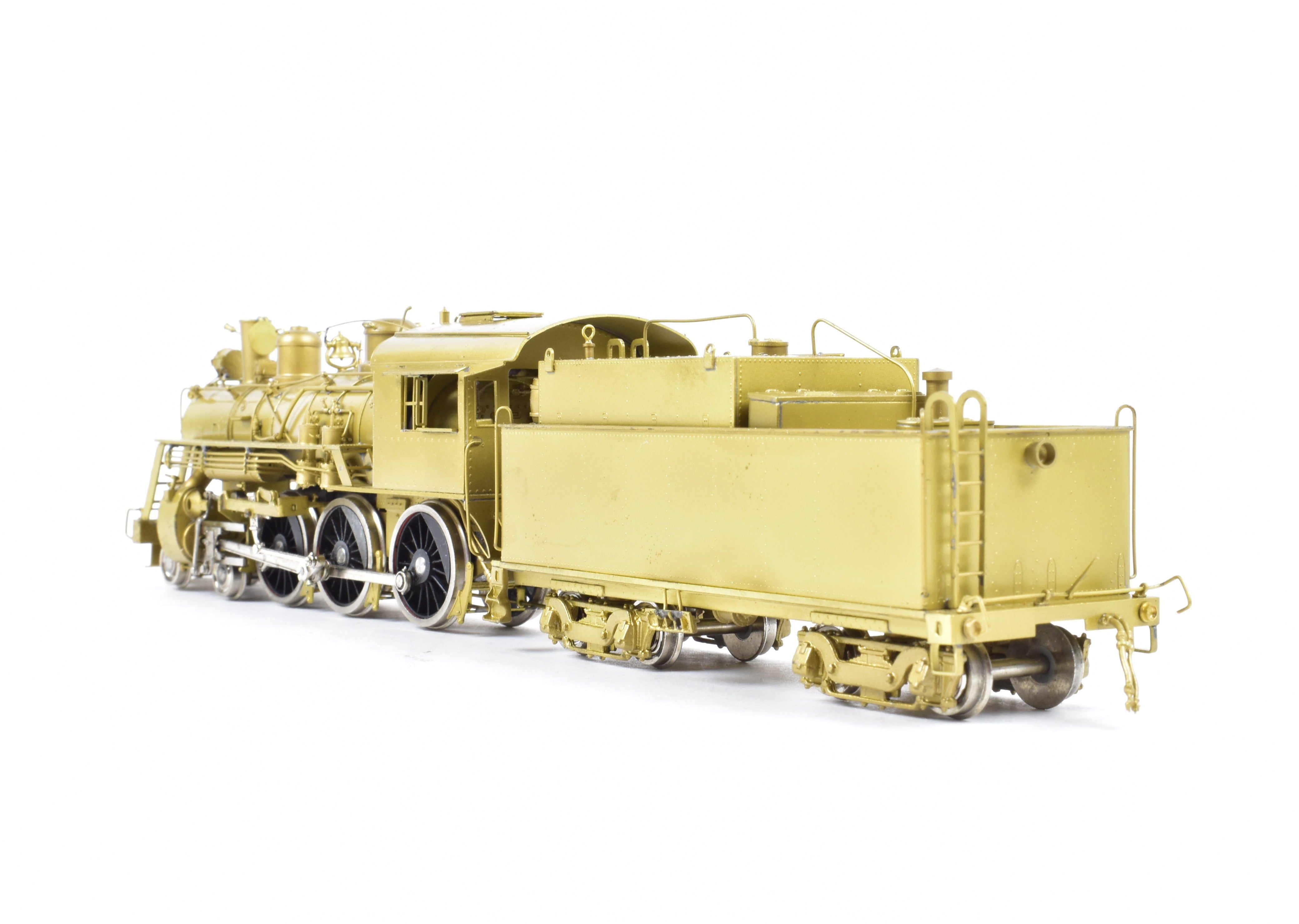 High - Quality HO Scale Brass Pacific Fast Mail Model (PFM) by Samhongsa - Louisiana & Arkansas 4 - 6 - 0 Ten Wheeler Steam Locomotive