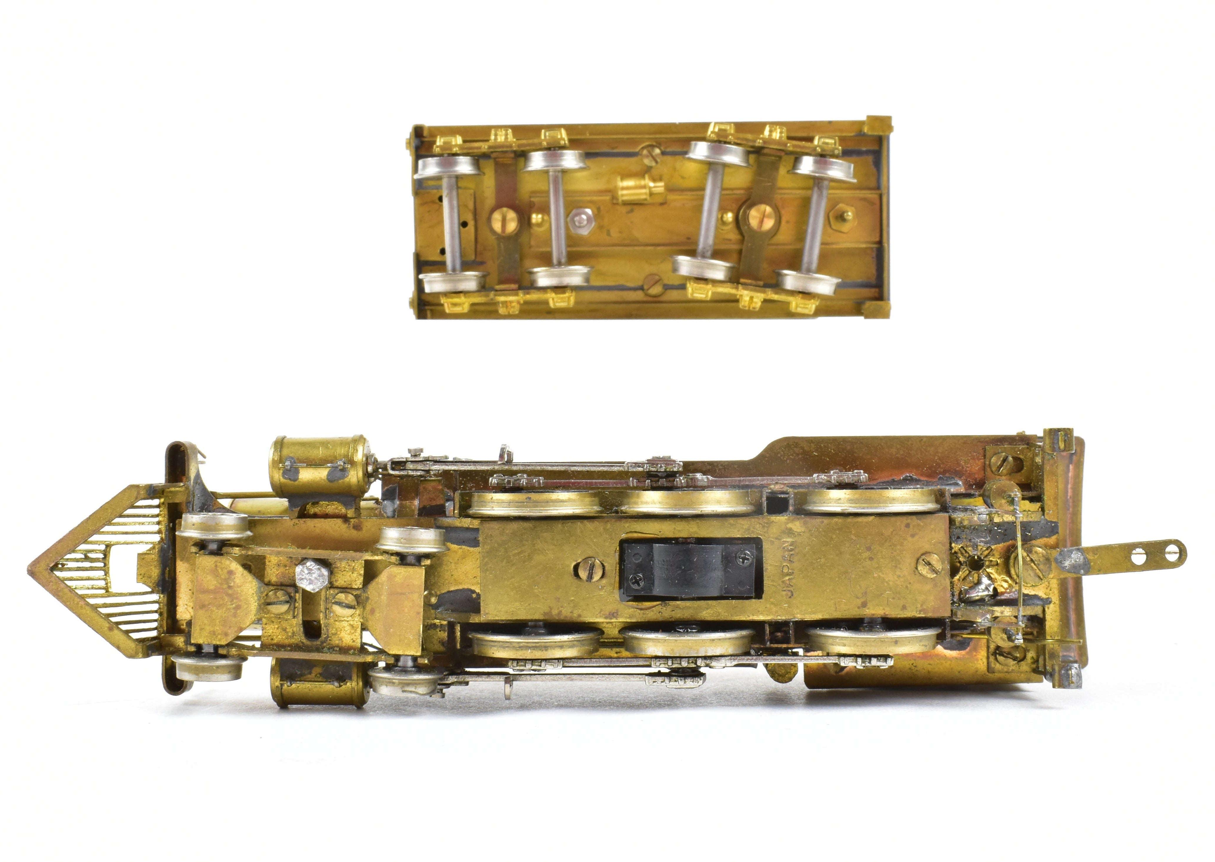 HO Scale Brass Model Train - Model Engineering Works Colorado Midland 4-6-0 Ten Wheeler Locomotive with Upgraded Drive System