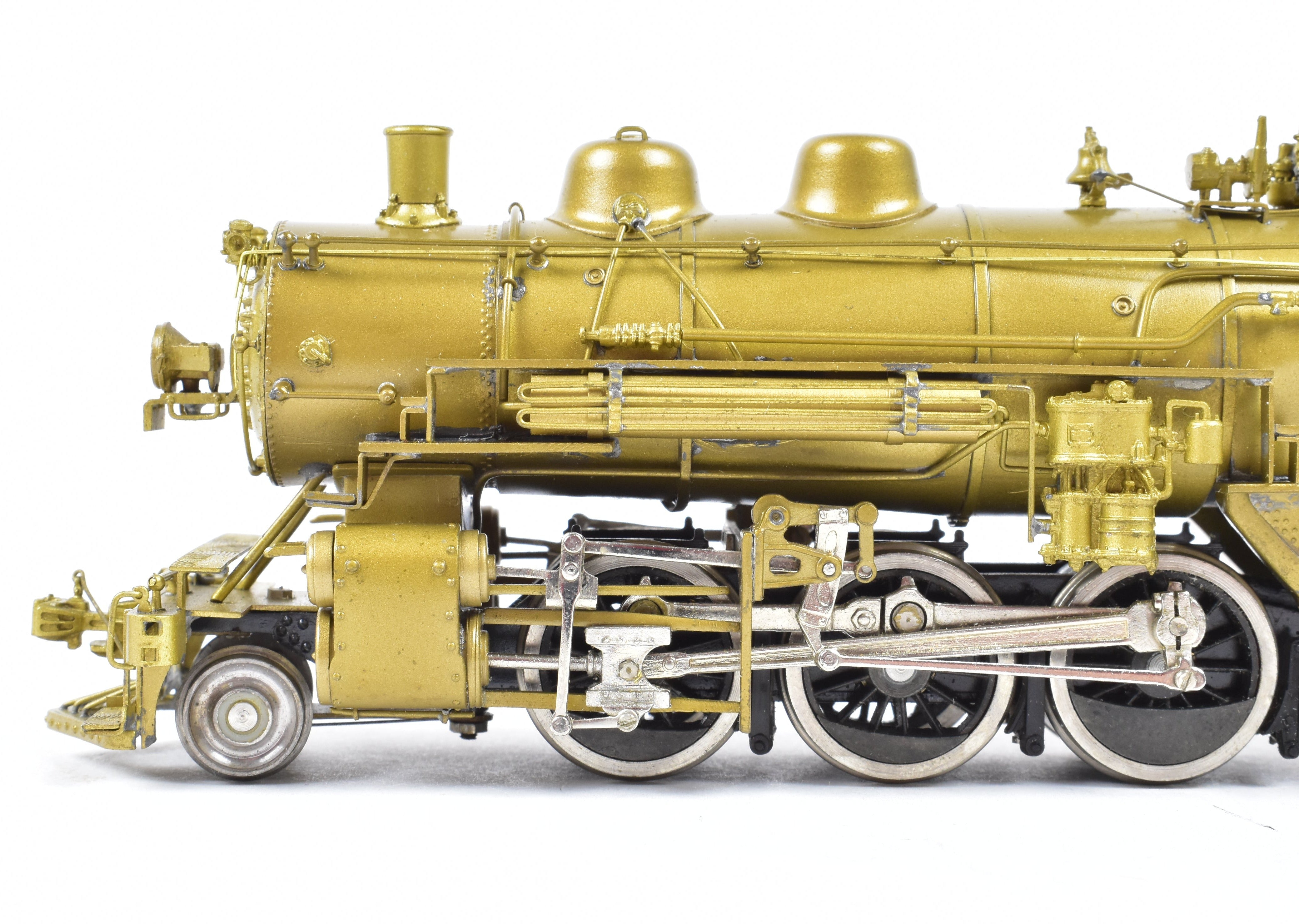 HO Scale Brass Model Train - NorthWest Short Line MILW - Milwaukee Road Class K - 1 2 - 6 - 2 Prairie Locomotive Replica