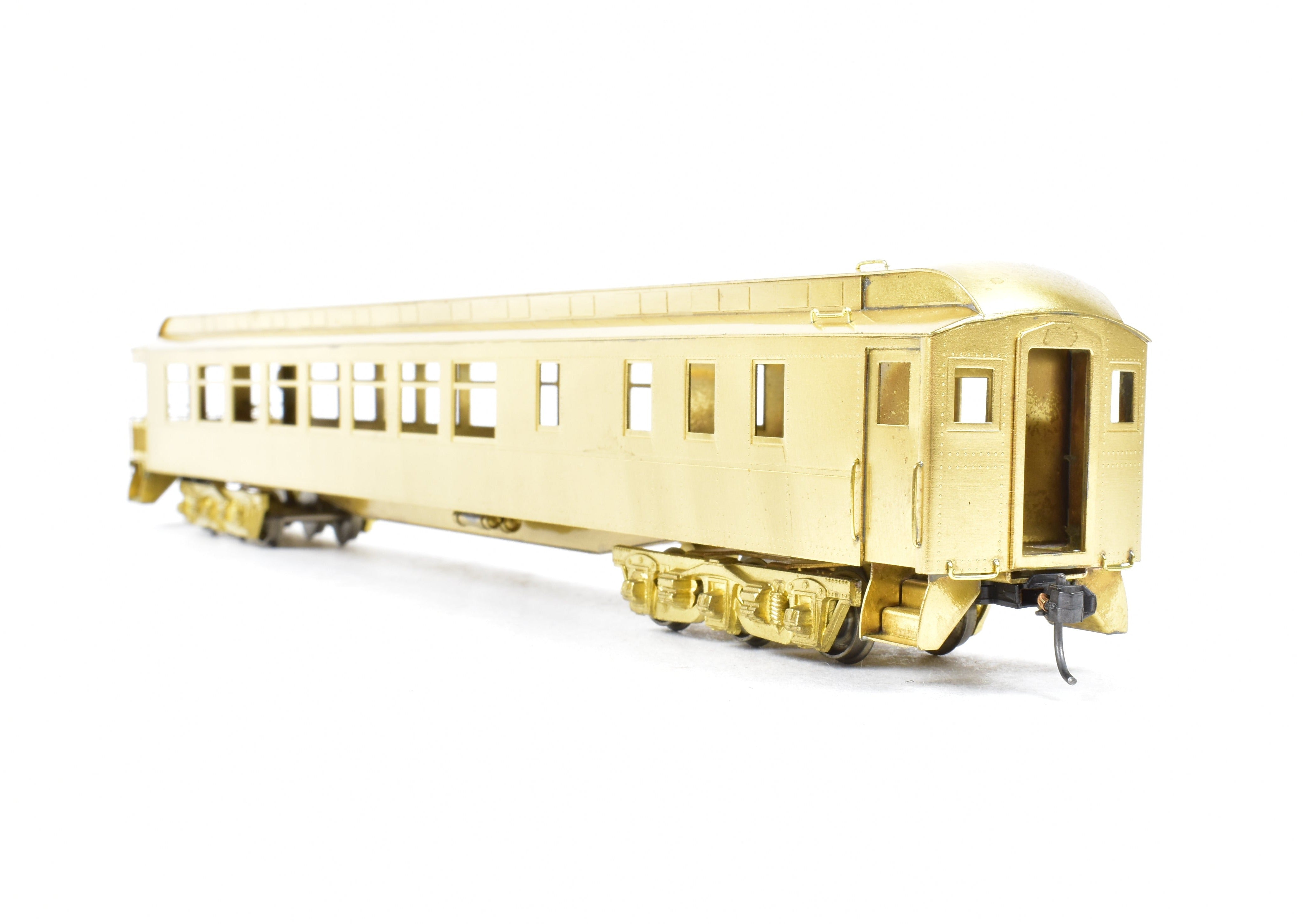 HO Scale Brass Nickel Plated Model Train - New York Ontario & Western Observation Car by Nickel Plate Products