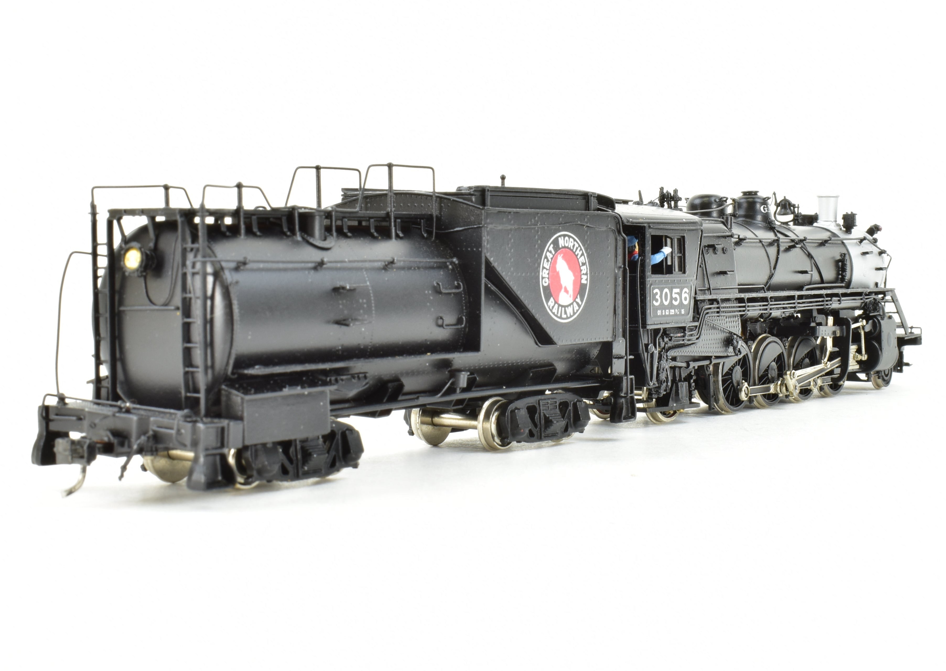 HO Scale Brass Great Northern 2-8-2 Class O-1 Pro-Painted Sunset Model