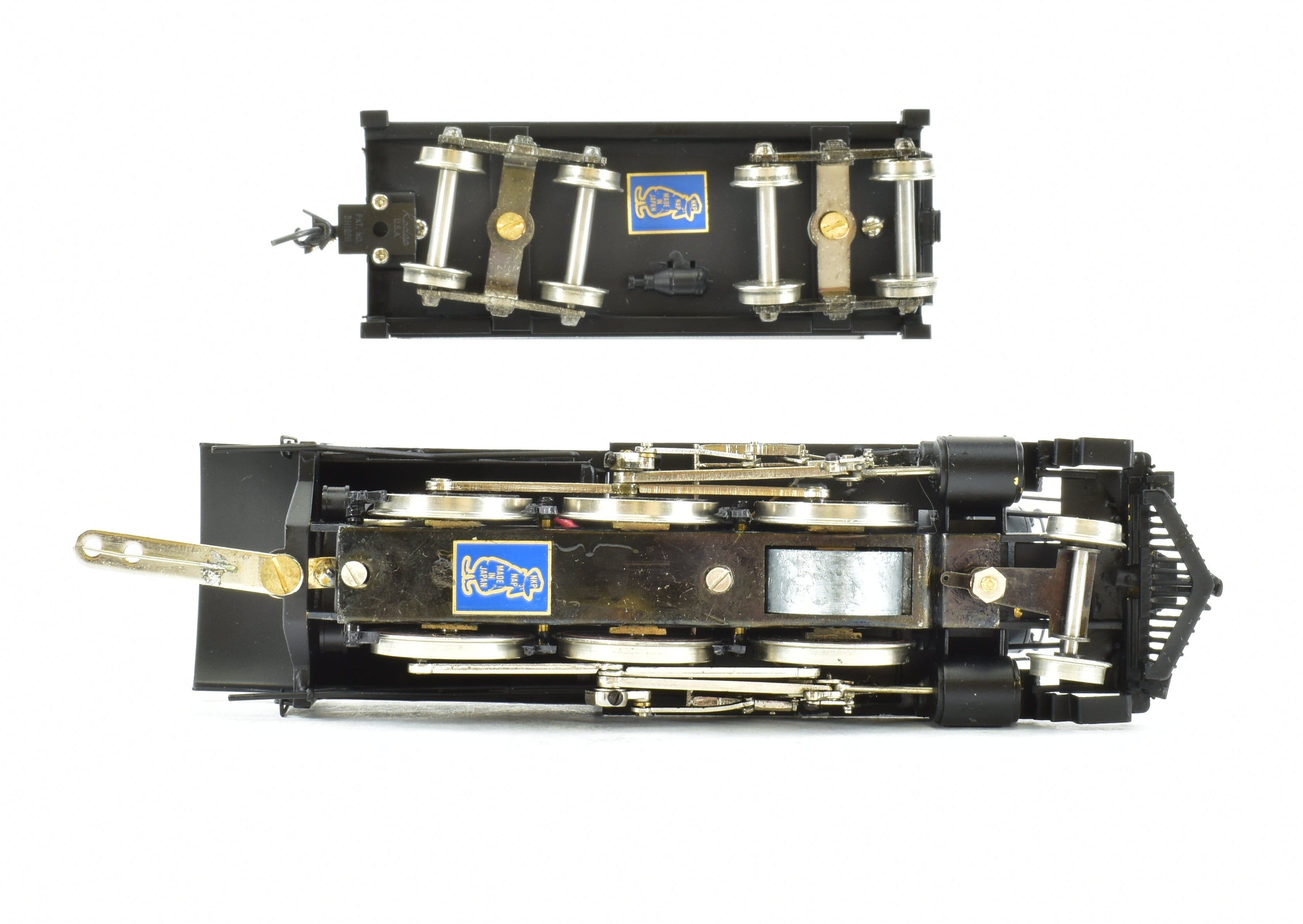 HO Scale Brass Nickel - Plated Model Train: New York Ontario & Western Class U 2 - 6 - 0 Mogul Camelback Steam Locomotive by Nickel Plate Products