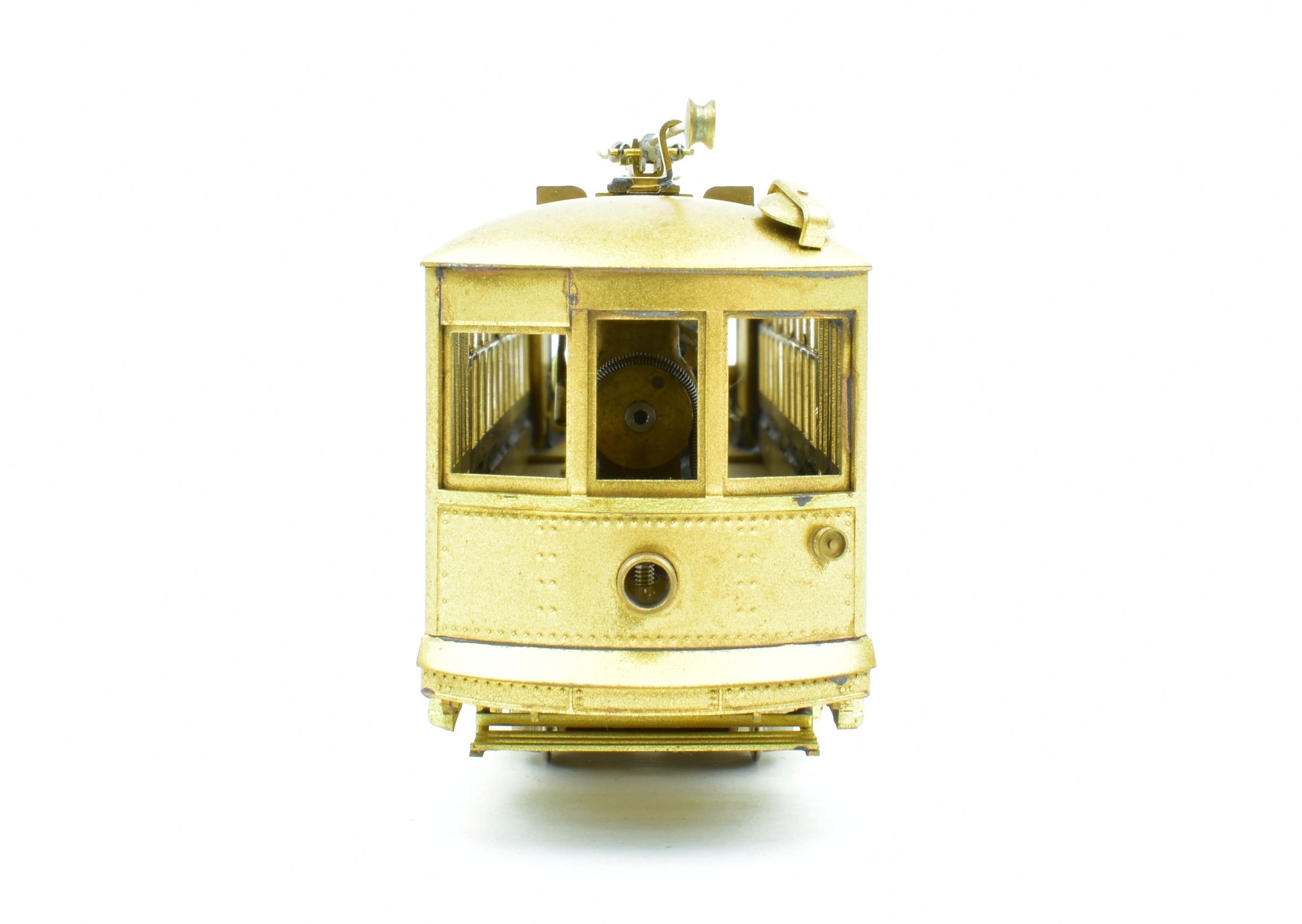 HO Scale Custom Brass Third Avenue Railway System Osgood Bradley Trolley Model by NJ Custom Brass