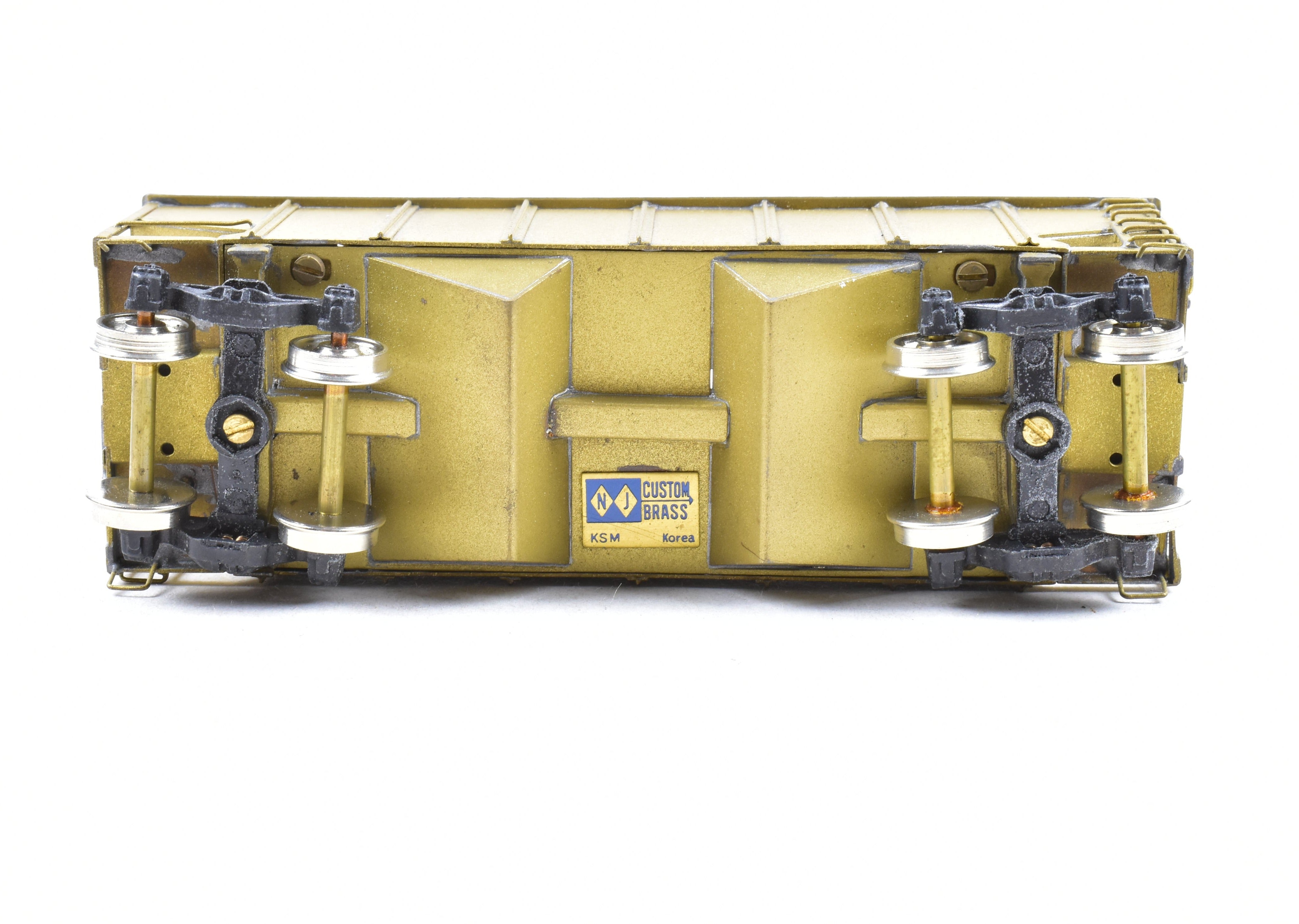 High - Quality HO Scale Brass USRA 55 Ton Hopper Model Custom - Made by NJ for Various Road Applications