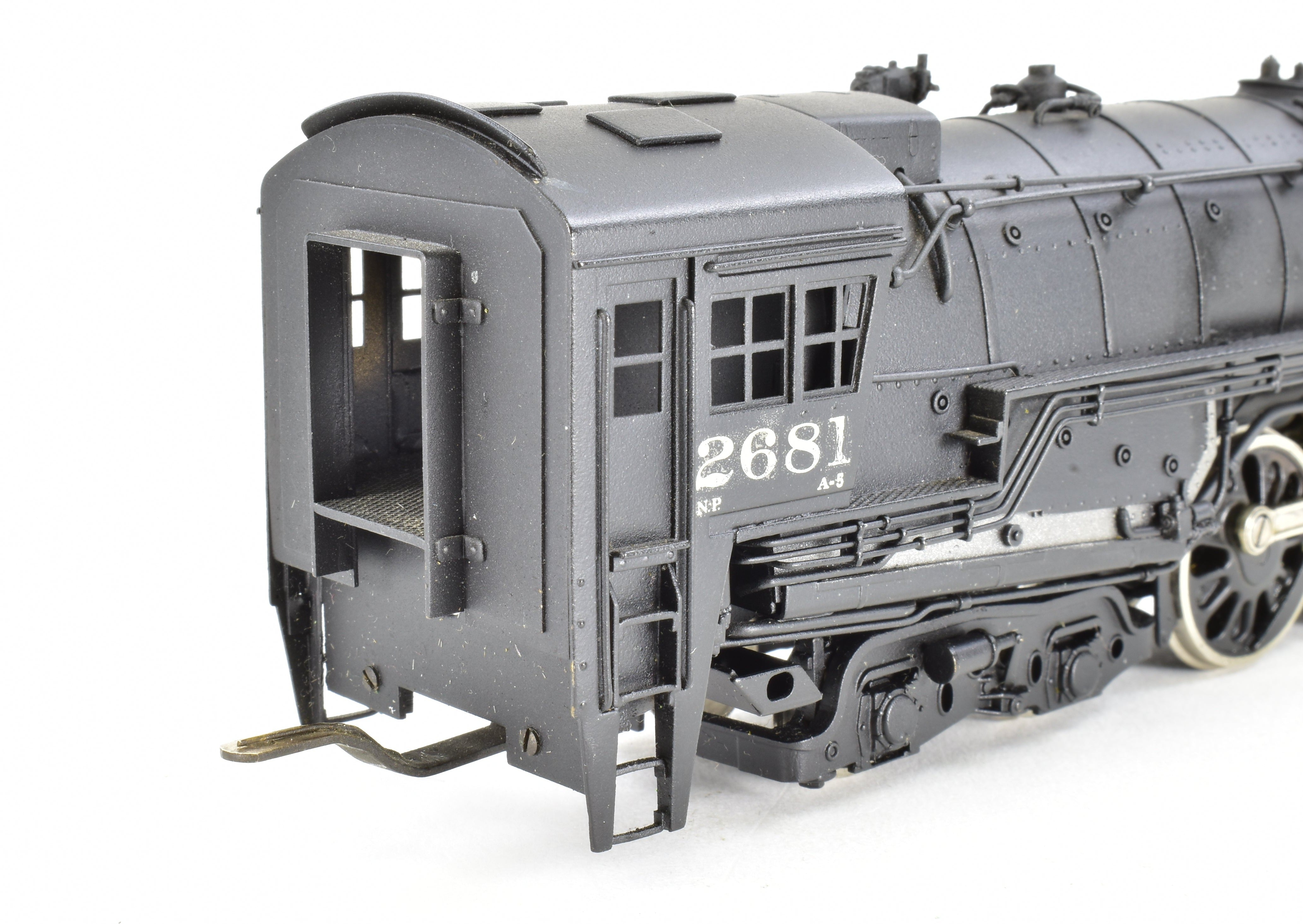HO Scale Brass PFM - Fujiyama Northern Pacific 4-8-4 Class A-5 Model from 1972 Run with Custom Painting