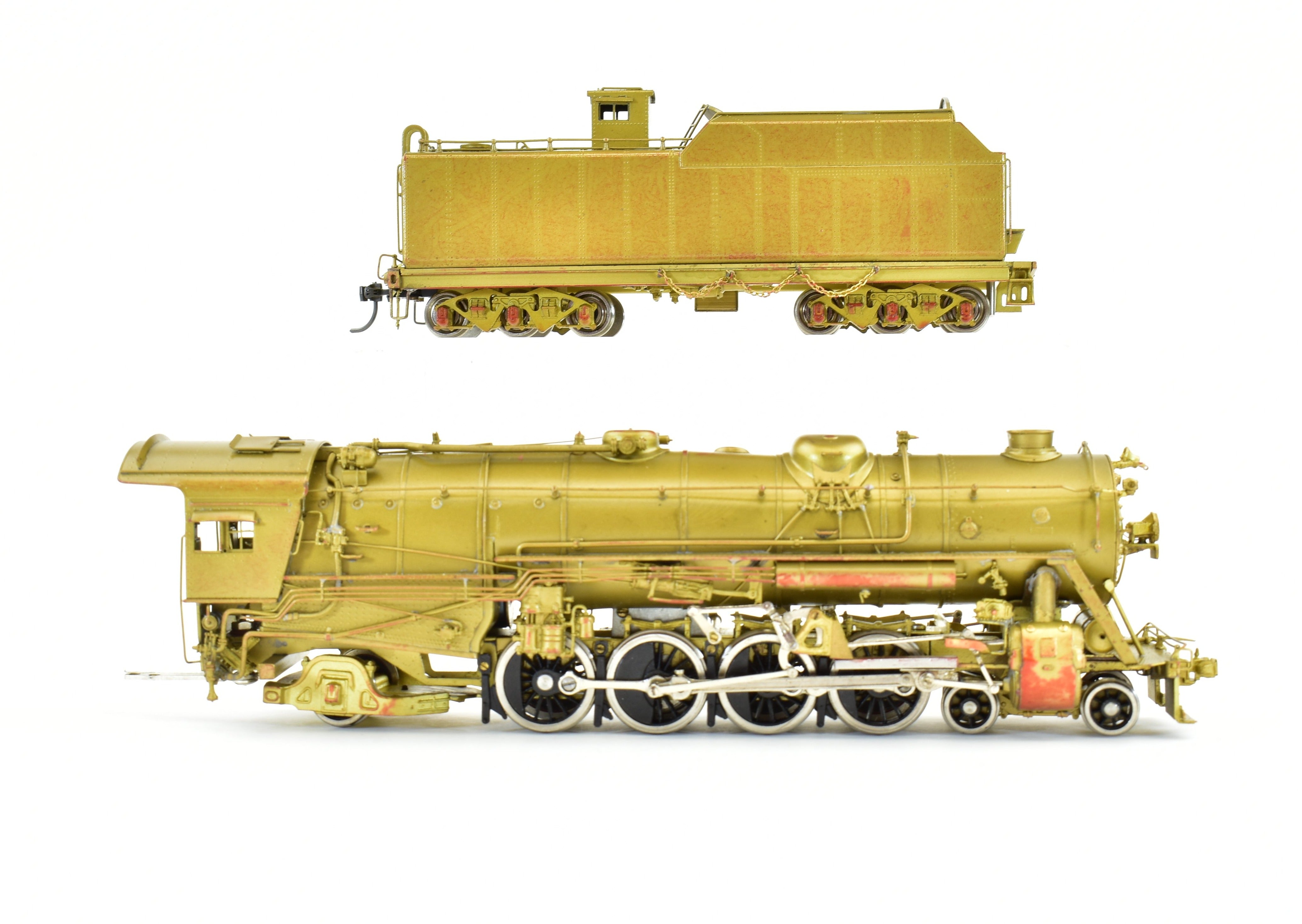 HO Scale Brass Sunset Models Wheeling & Lake Erie J-1 4-8-2 Steam Locomotive Model