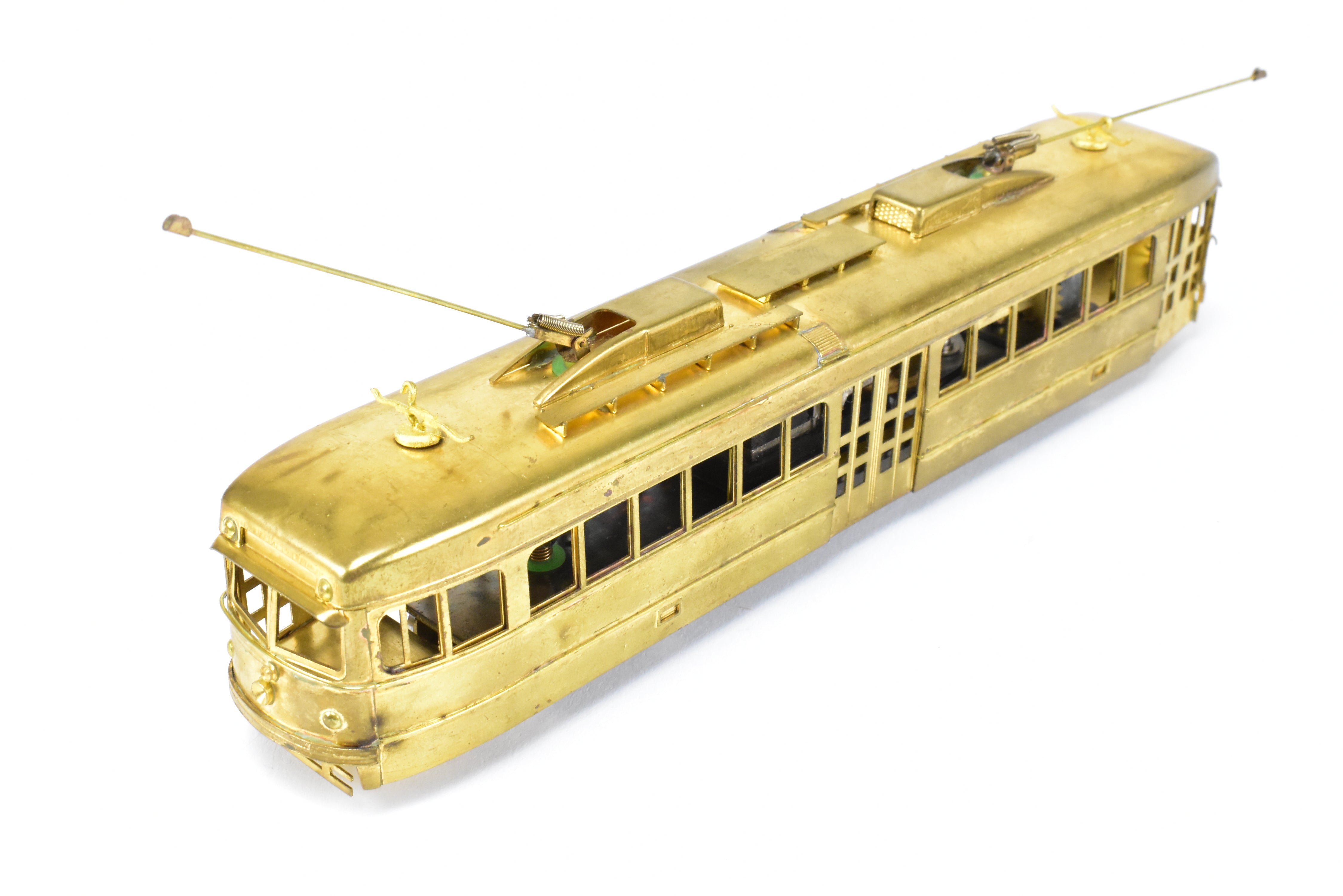 HO Scale Brass Suydam Pacific Electric Double End PCC Model Train Car