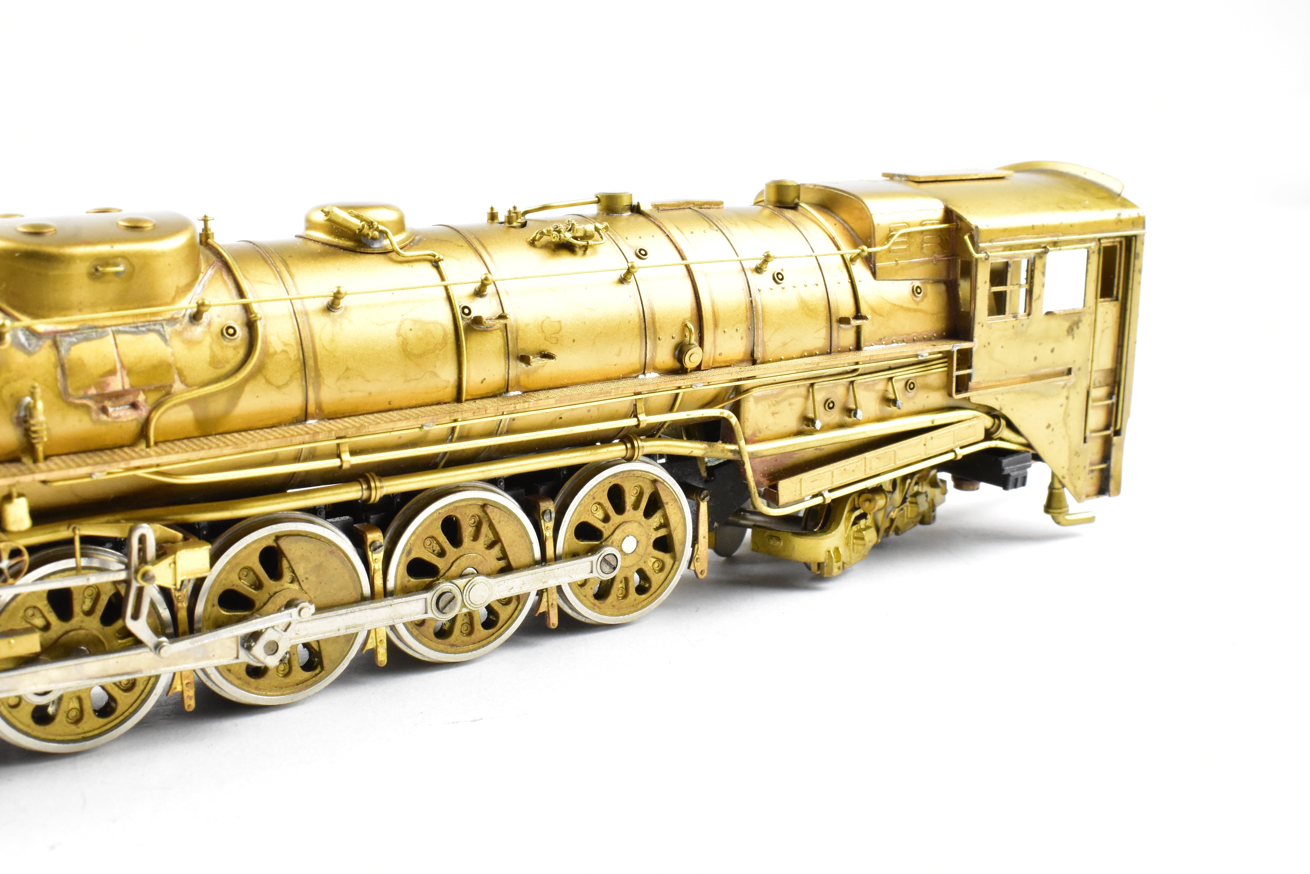 HO Scale Brass Model Train - Northwest Short Line MILW - Milwaukee Road S-2 4-8-4 Locomotive