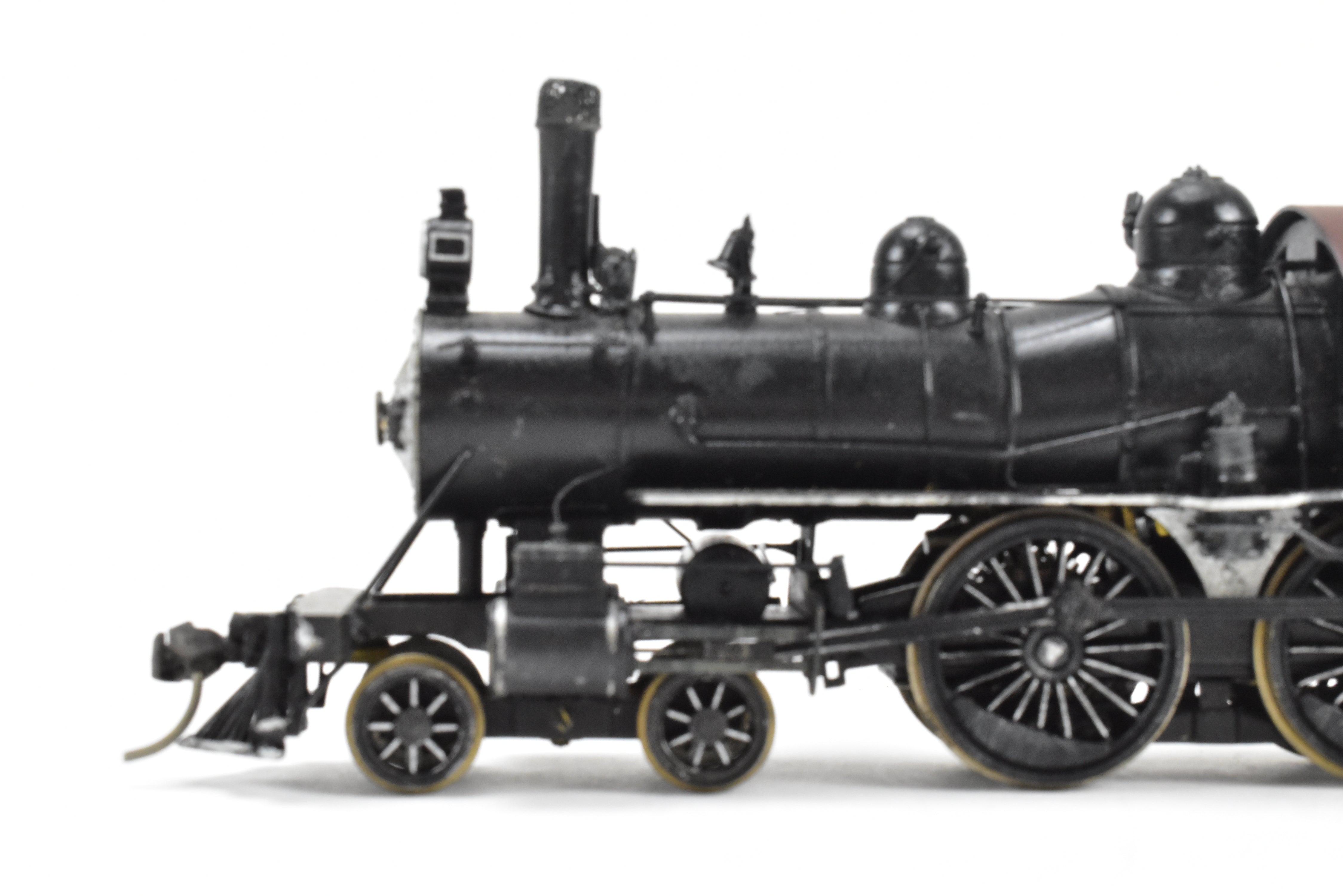 HO Scale Brass LMB NYC - New York Central Buchanan Style 4-4-0 CP Fictional Railroad Model in Red Color