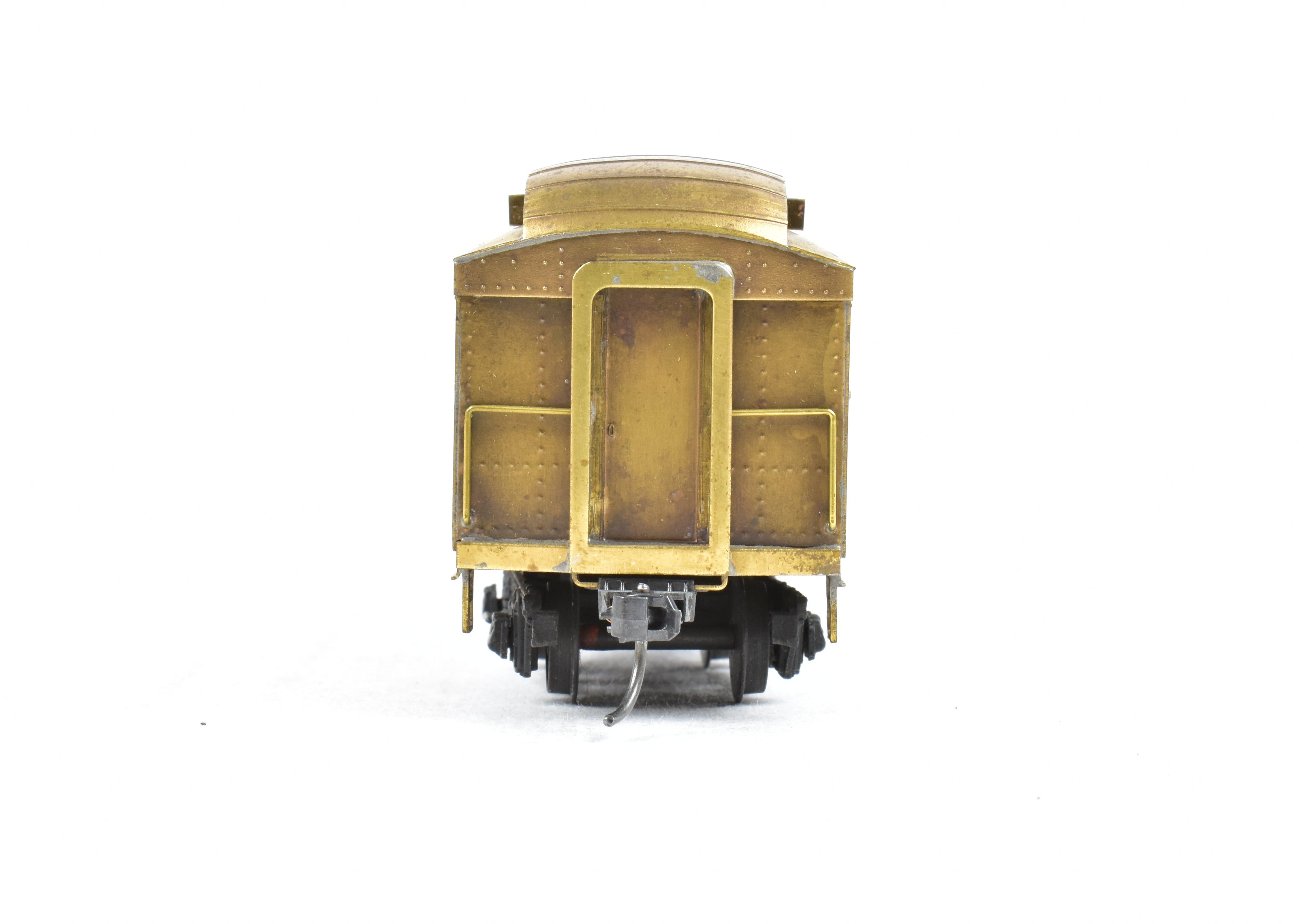 HO Scale Brass Suydam Model of AT&SF - Santa Fe Heavyweight 60-Foot Railway Post Office (RPO) with Central Valley Trucks