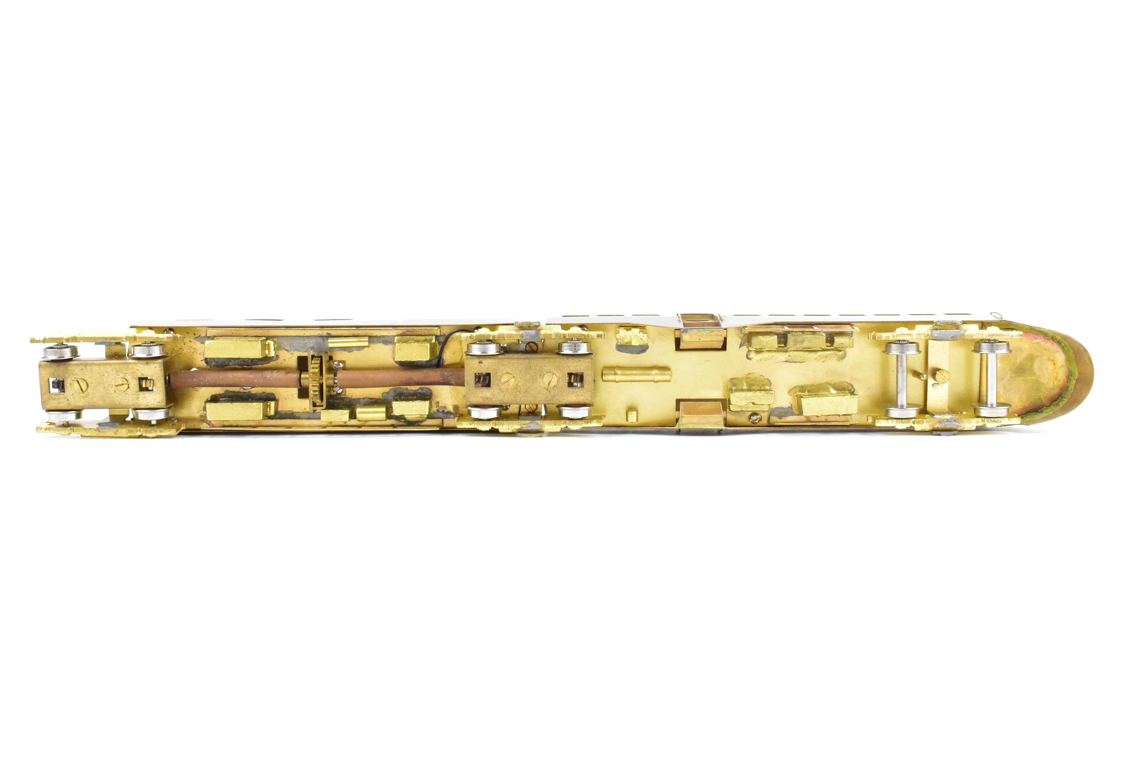 HO Scale Brass Nickel-Plated North Shore Line Electroliner 4-Car Set