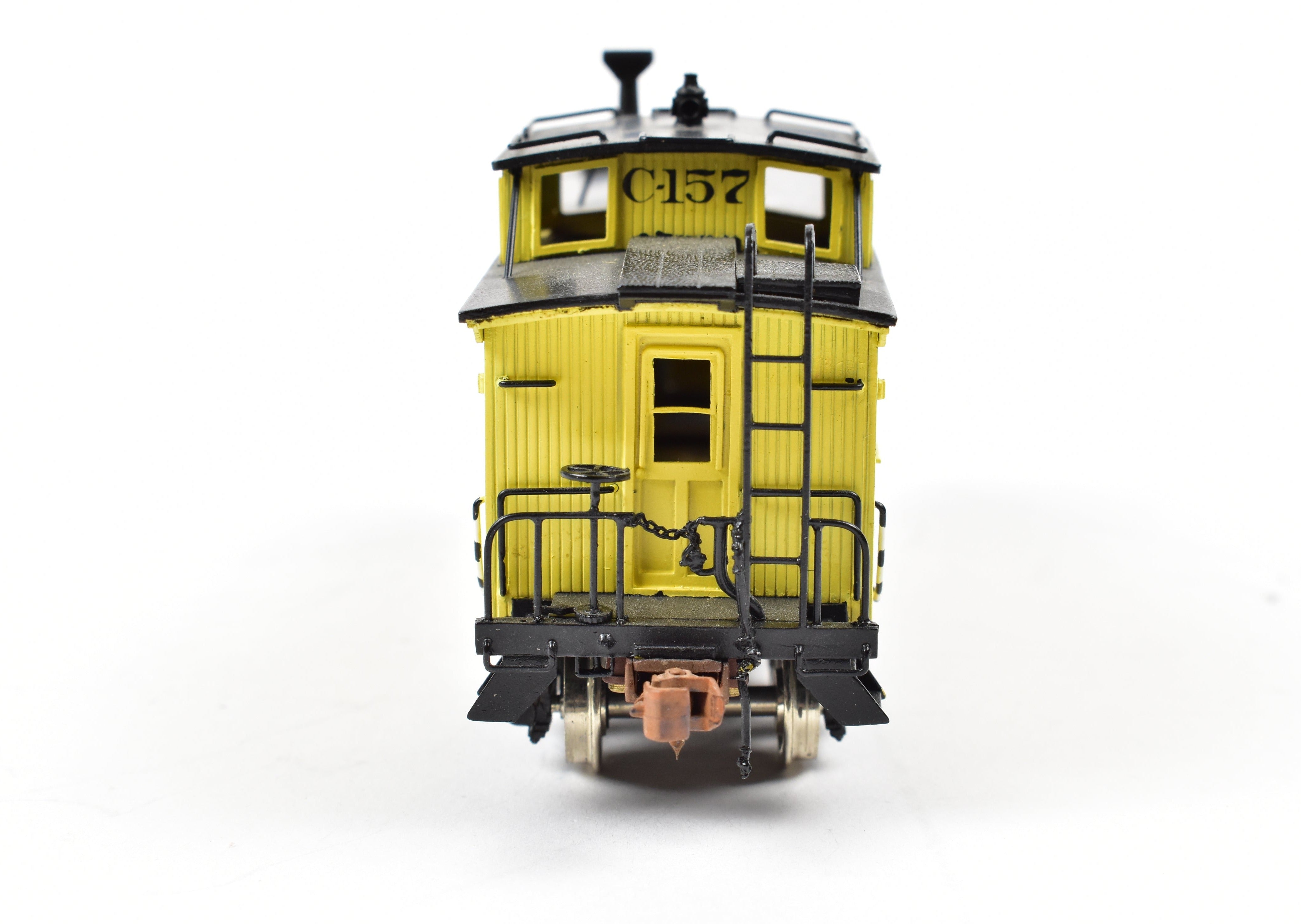 HO Scale Brass SKI Duluth Missabe & Iron Range Wood Caboose FP Model C-157