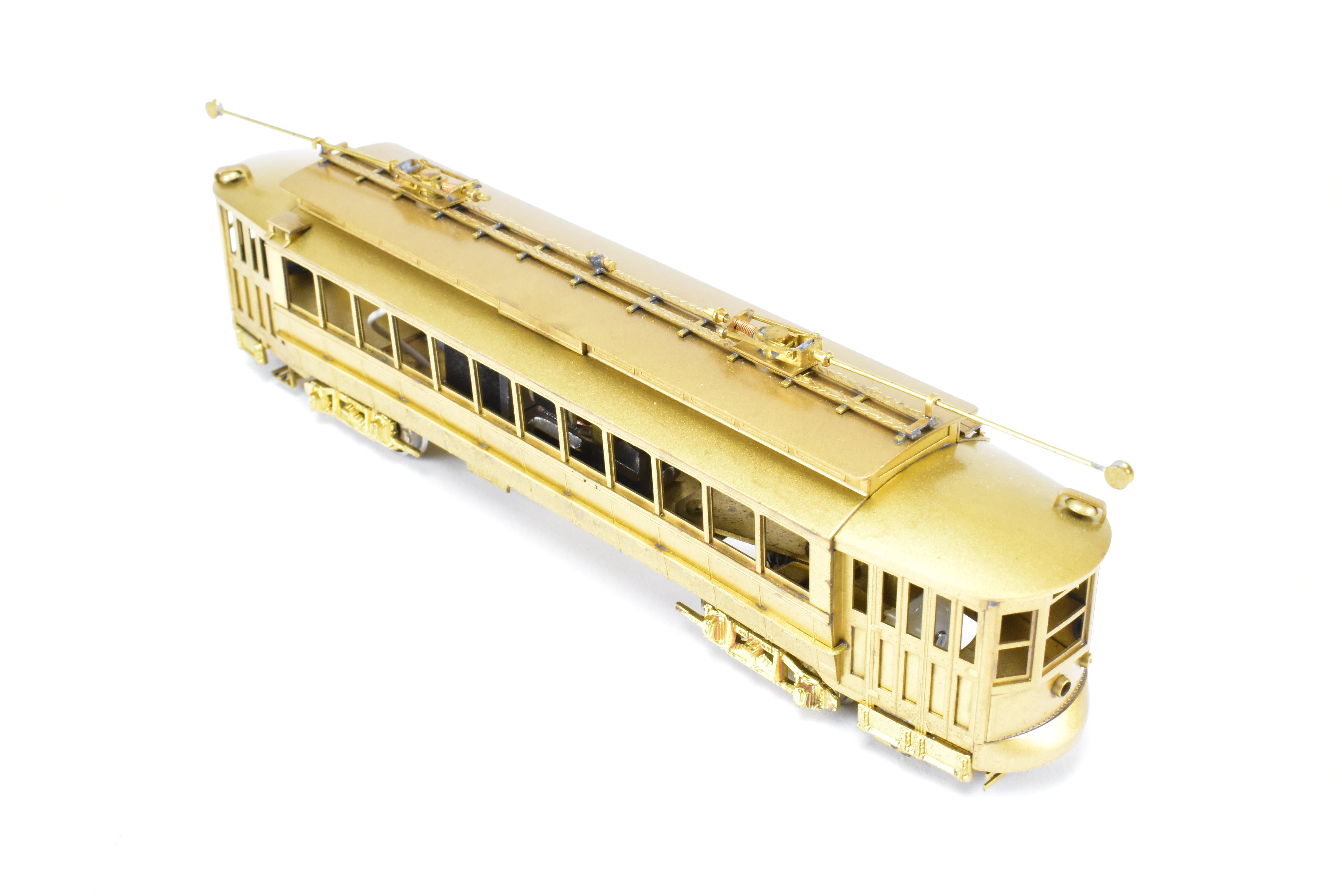 HO Scale Custom Brass TARS Third Avenue Railway System 400 Series Trolley Model - High - Quality HO Brass NJ Imported Collectible