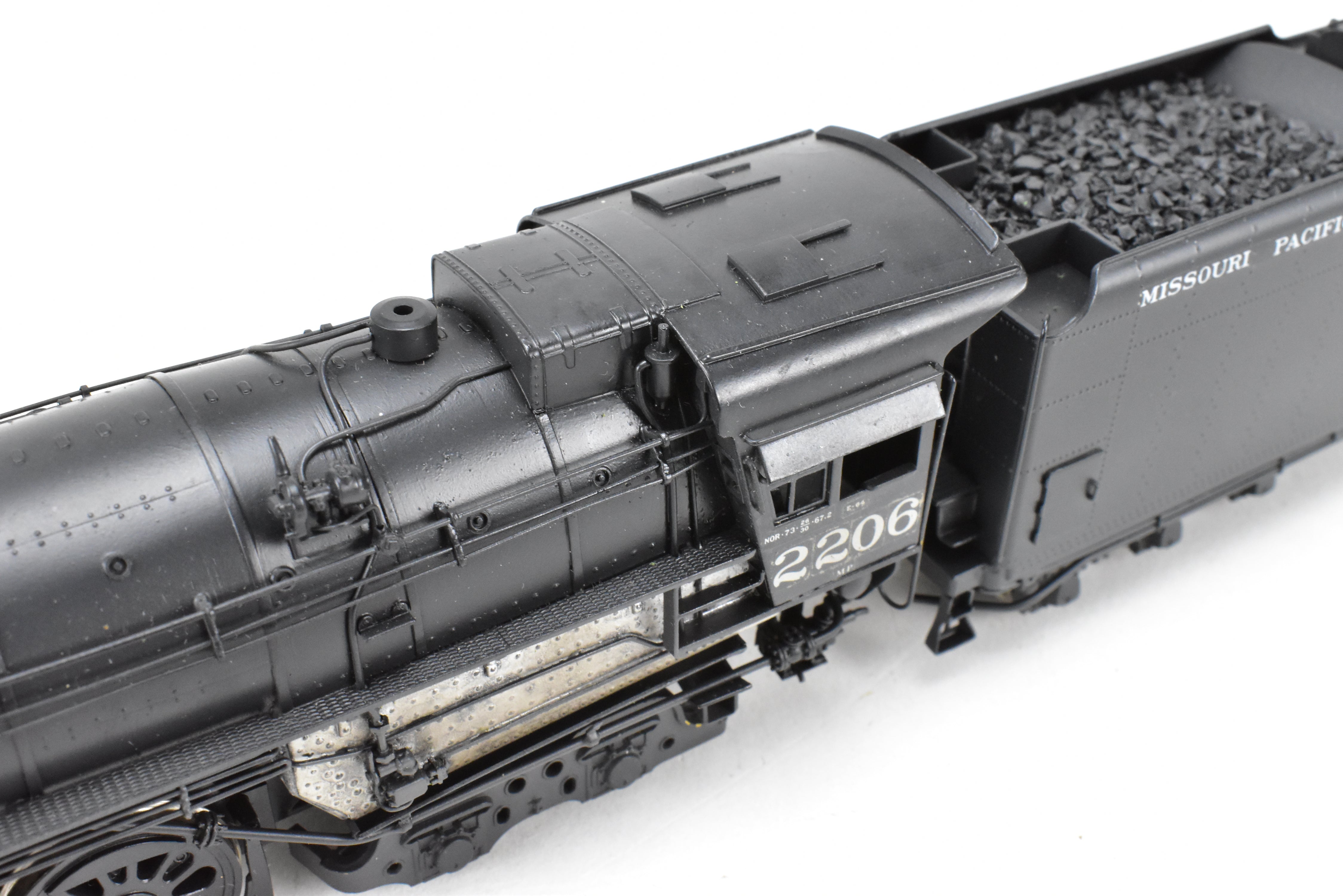 HO Brass PFM - Fujiyama Missouri Pacific 4-8-4 2200 Class #2206 Custom Painted by Joe G. Collias
