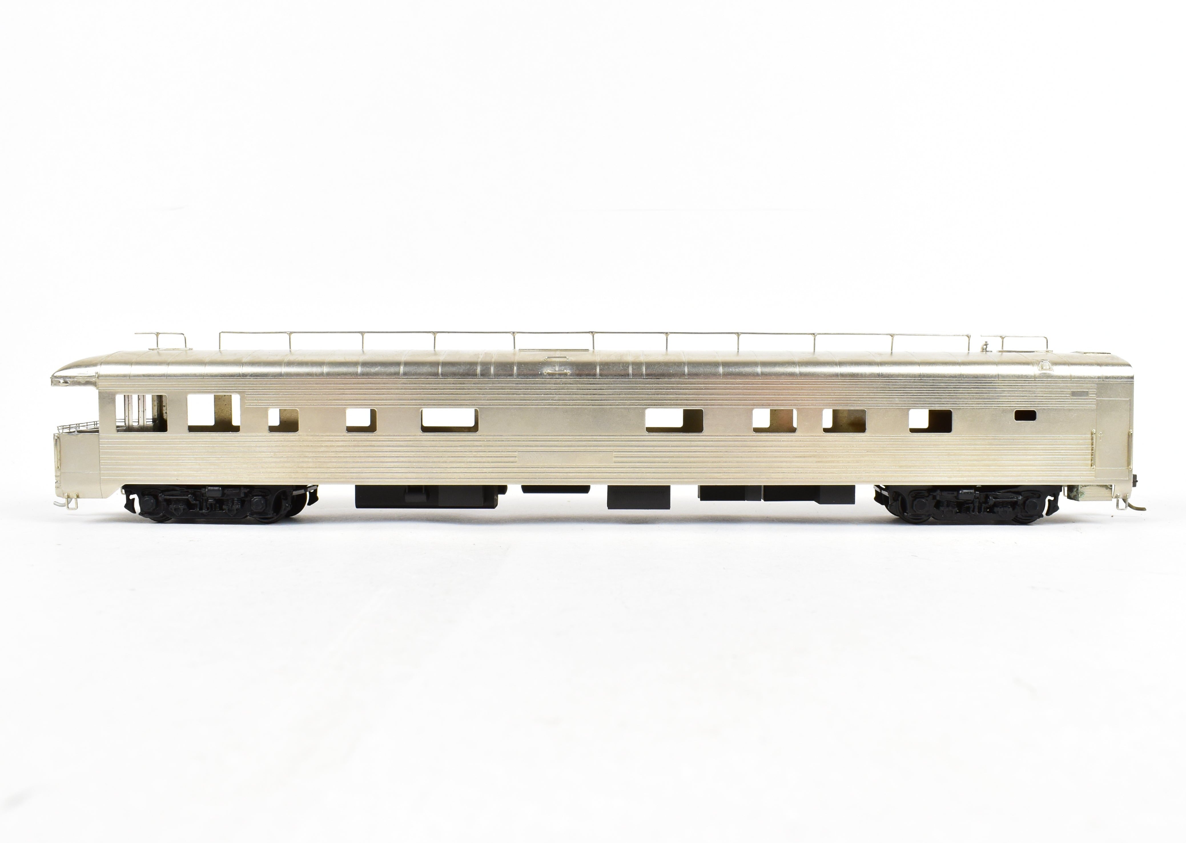 HO Scale Brass Lambert ATSF - Santa Fe Business Car by Pullman Standard, Ideal for Model Train Enthusiasts
