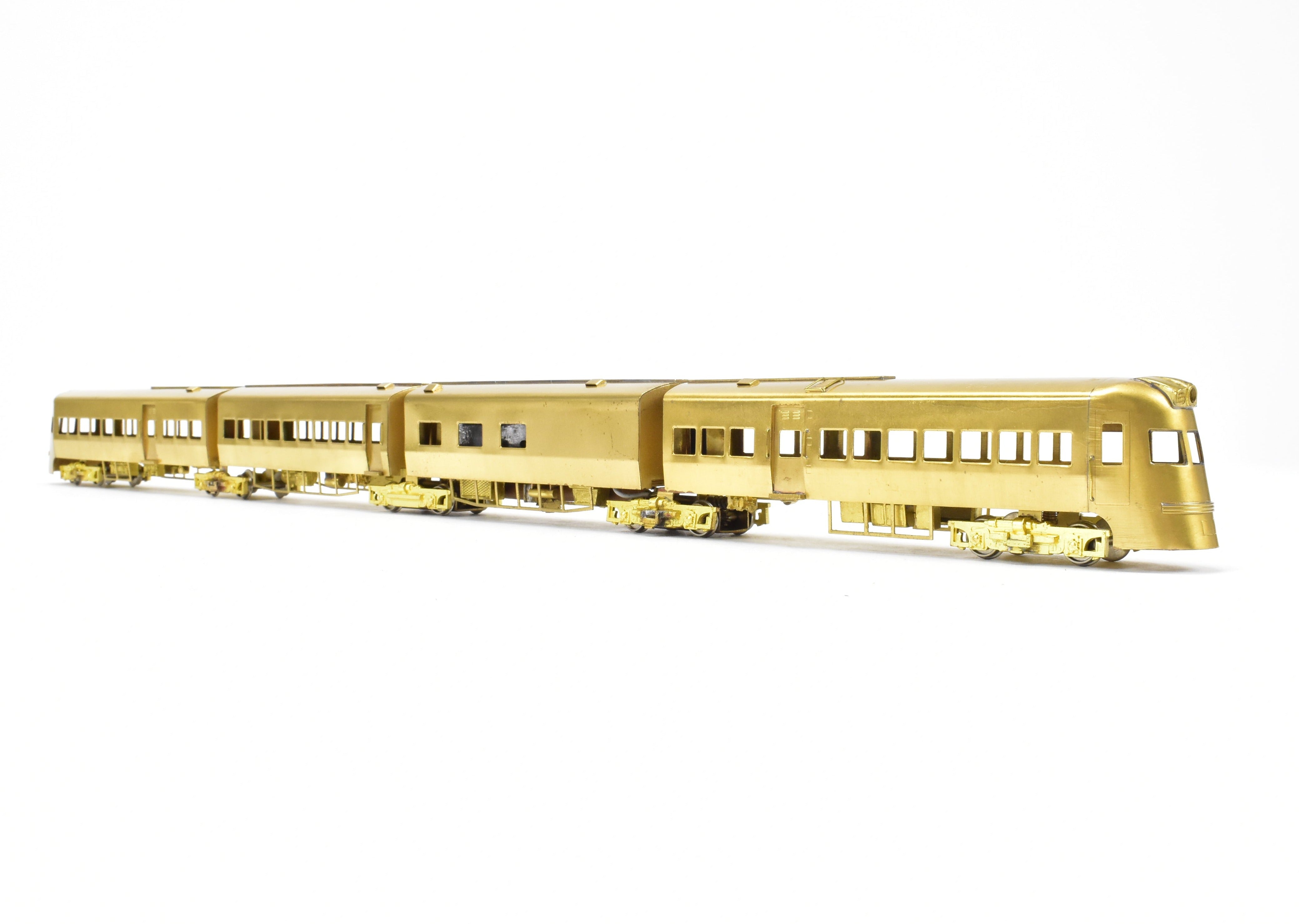 HO Brass NPP Nickel - Plated 4 - Car Liberty Liner Set from Philadelphia & Western
