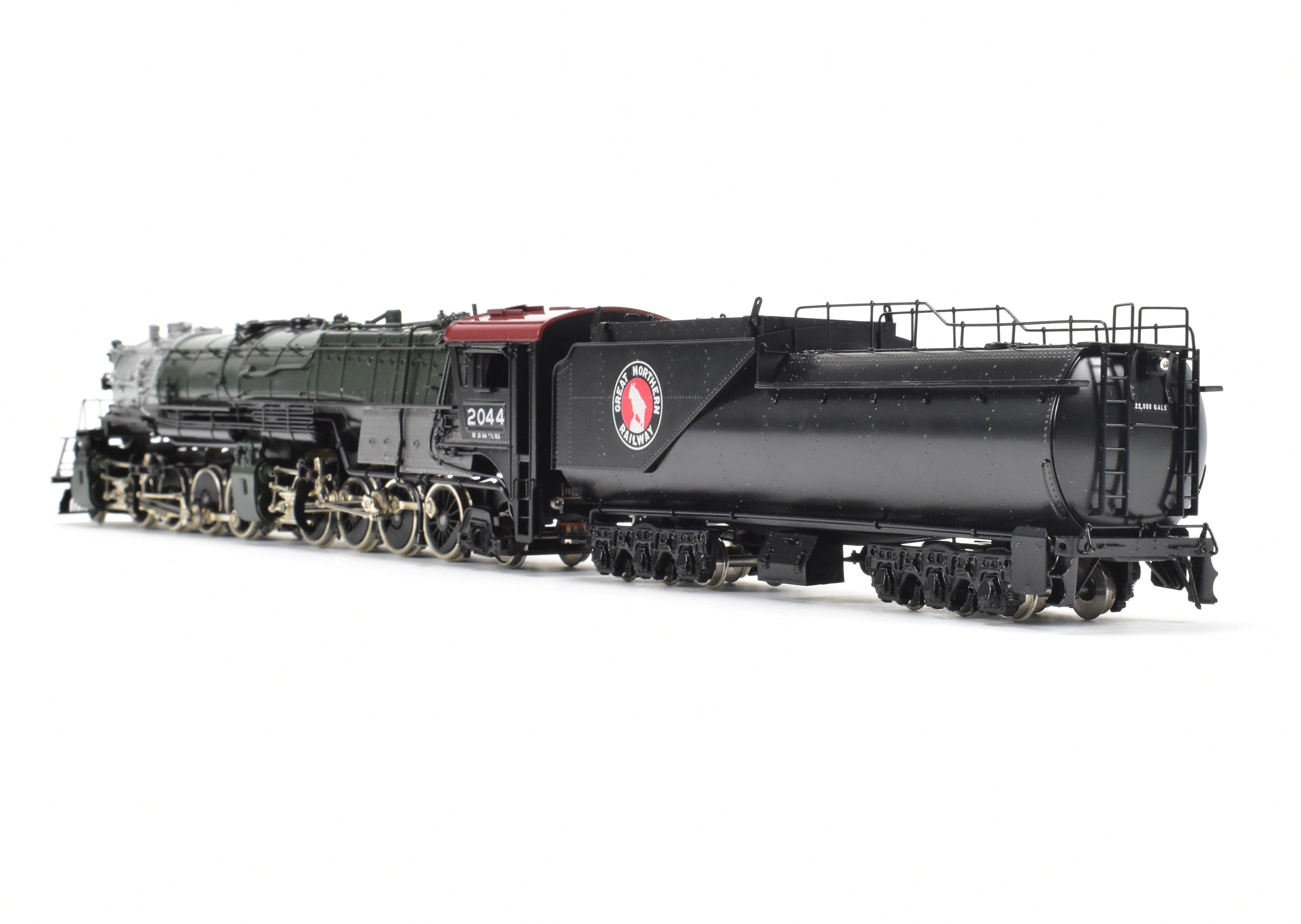 1980 HO Brass PFM - Tenshodo Great Northern 2-8-8-2 Class R-2 FP No. 2044 Model