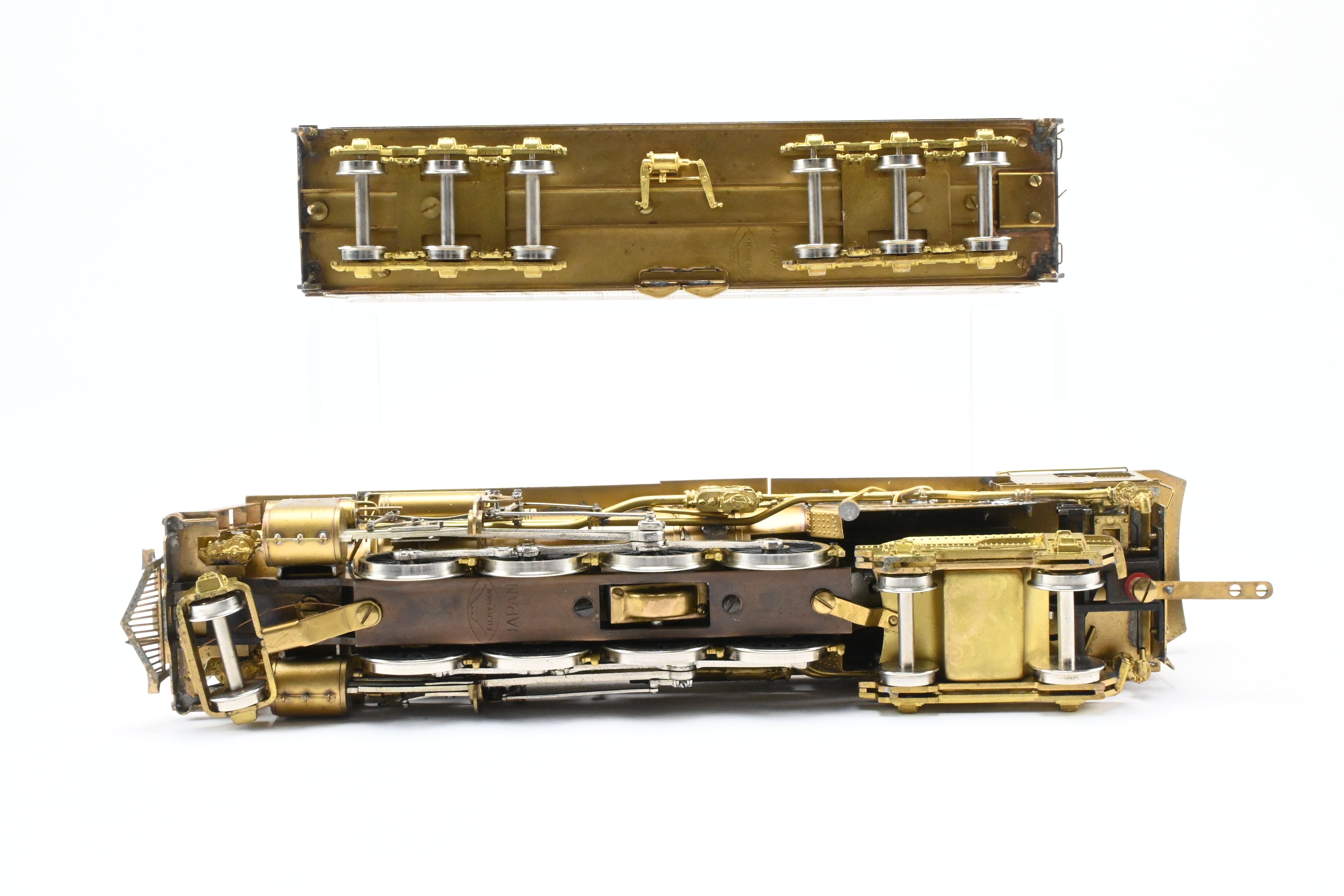 1966 HO Brass PFM - Fujiyama Erie Railroad 2-8-4 Class S-4 Model with Minor Wear