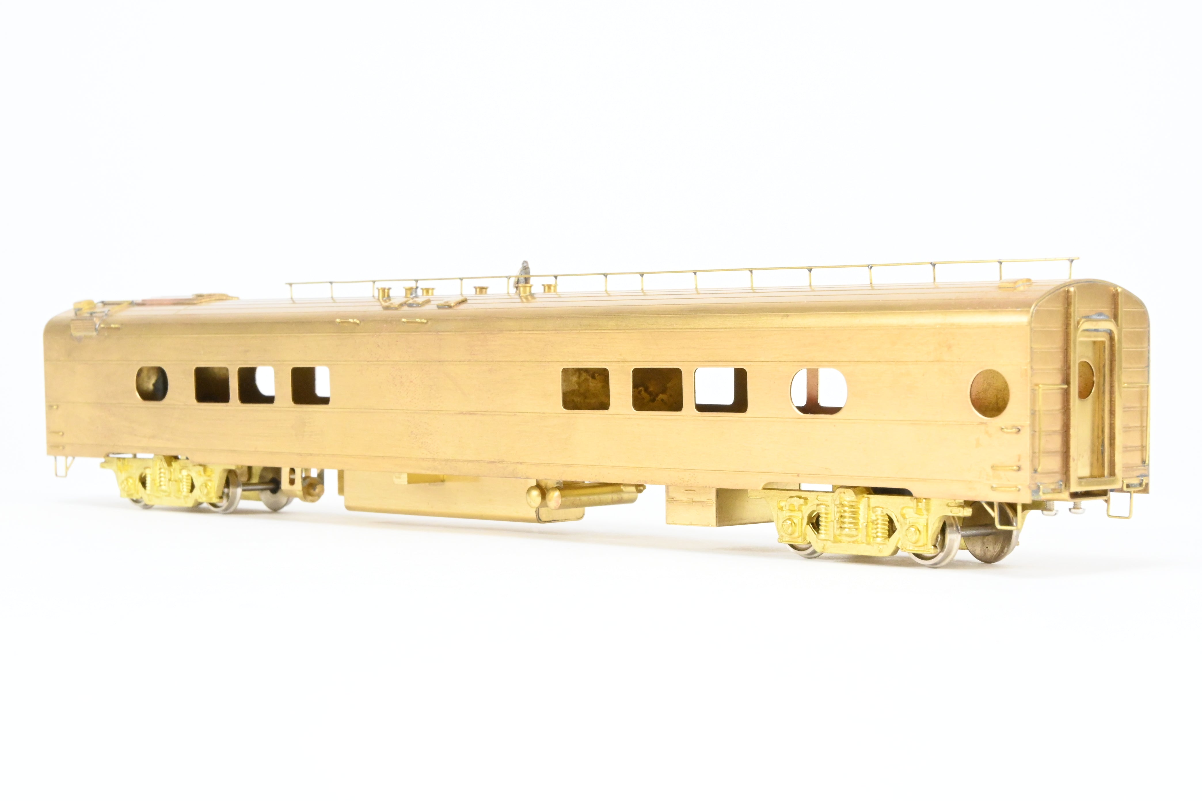 High - Quality HO Scale Brass Soho Milwaukee Road #162 Tap - Lounge Model for Model Train Enthusiasts