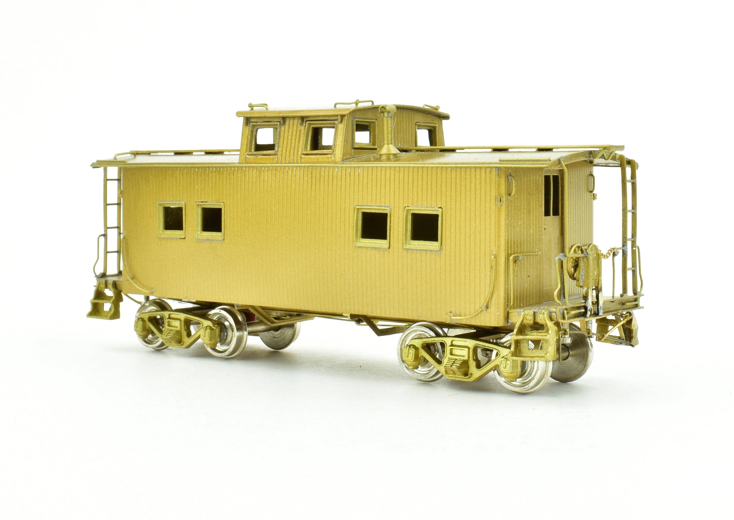 HO Scale NJ Custom Brass Reading Wood Caboose - RDG, Built by KSM