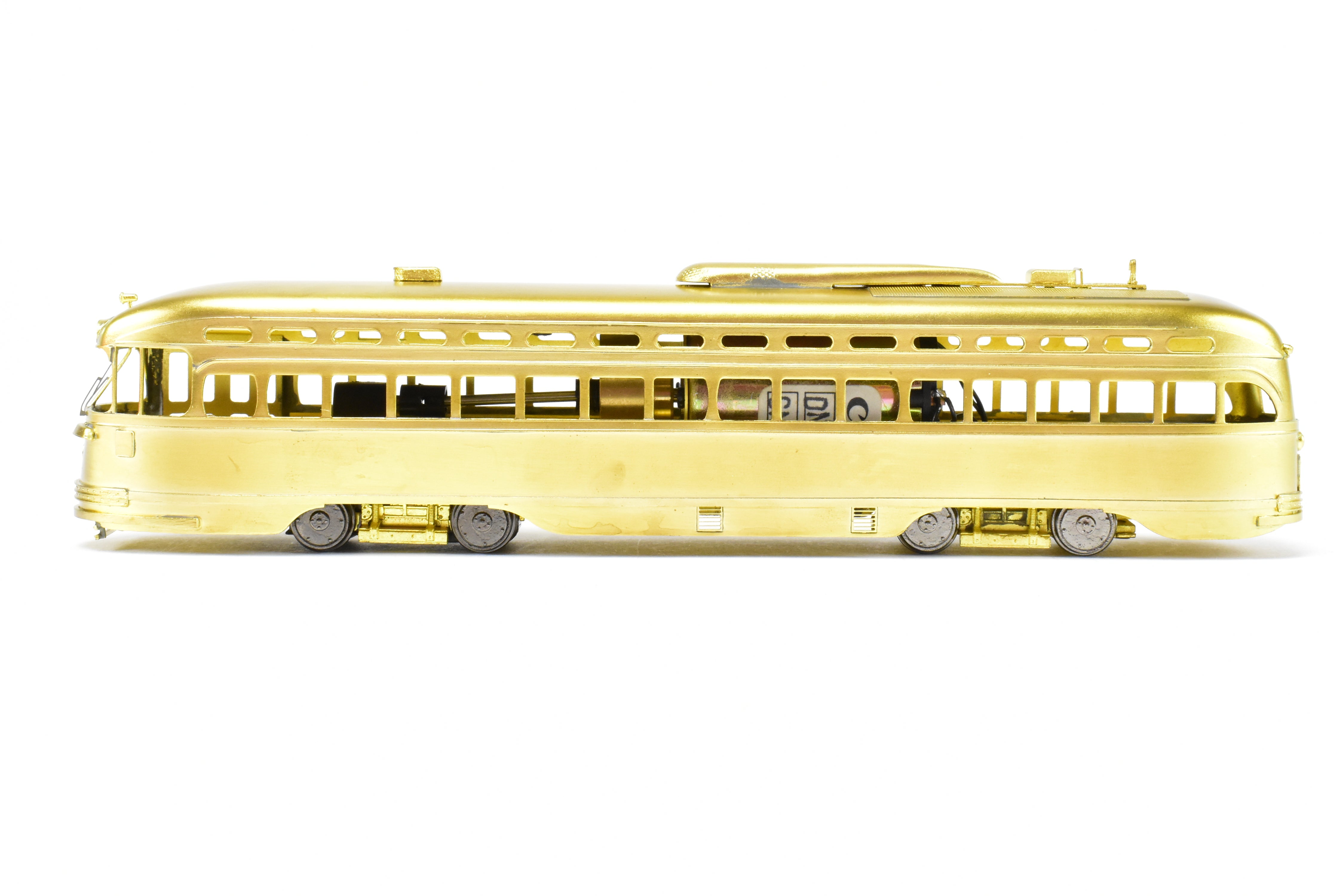 HO Scale Brass Model of MTS Imports Toronto Railway Company 1947 PCC Trolley in the 4300 - 4399 Series
