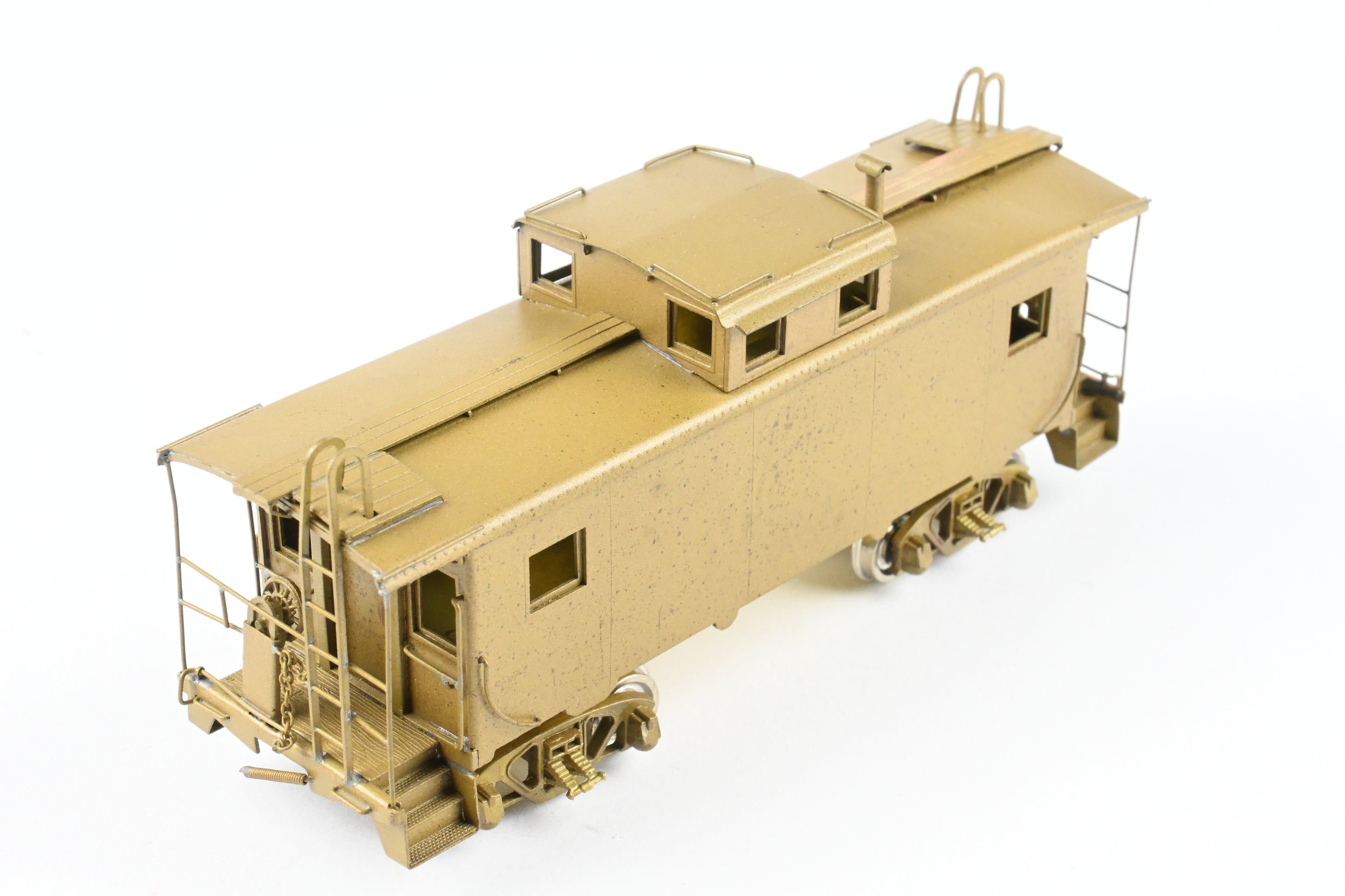 HO Scale Brass NKP - Nickel Plate Road 700 Series Steel Caboose with Custom Trucks