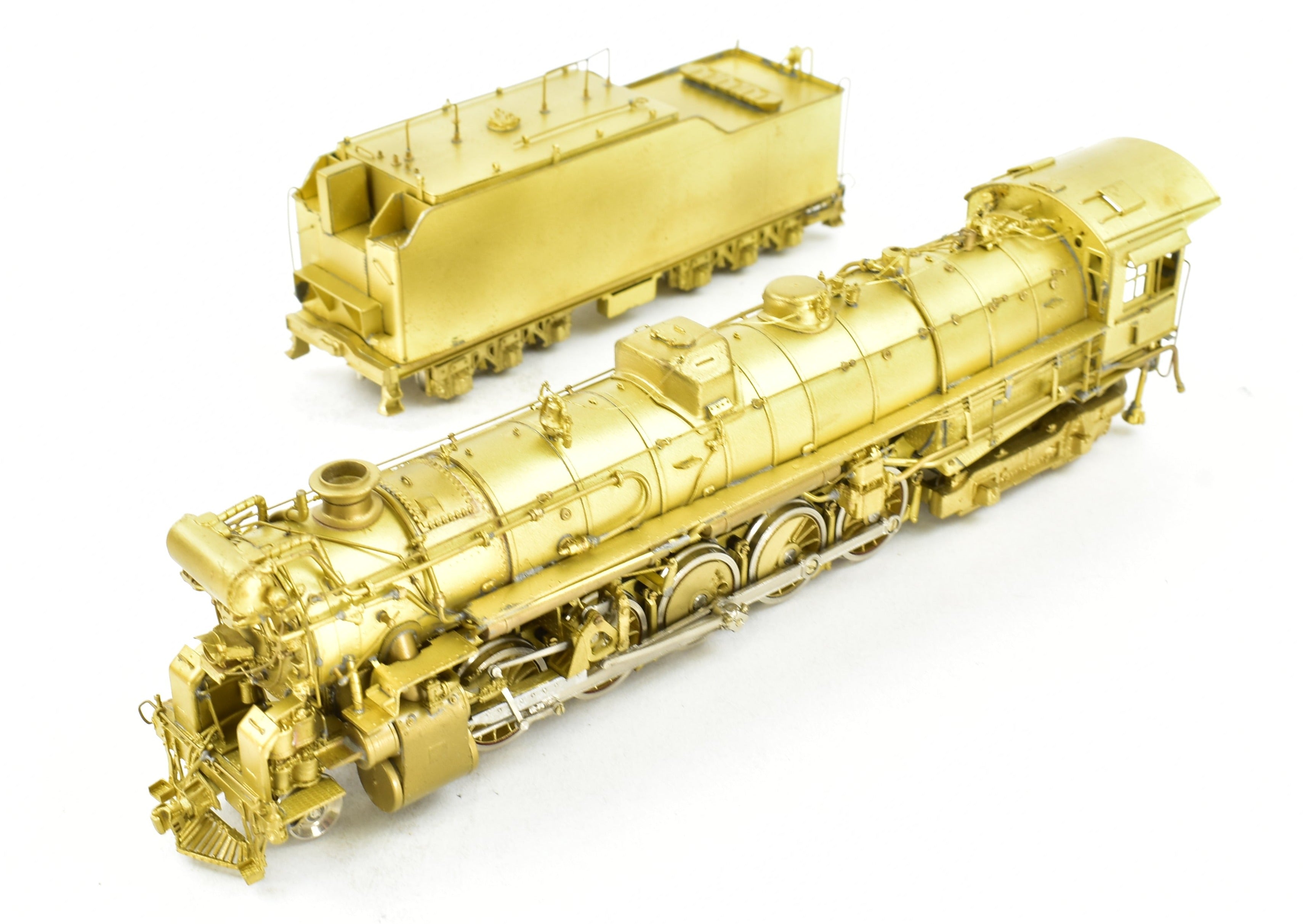 HO Scale Brass Texas & Pacific I-1A 2-10-4 #610 Sunset Model