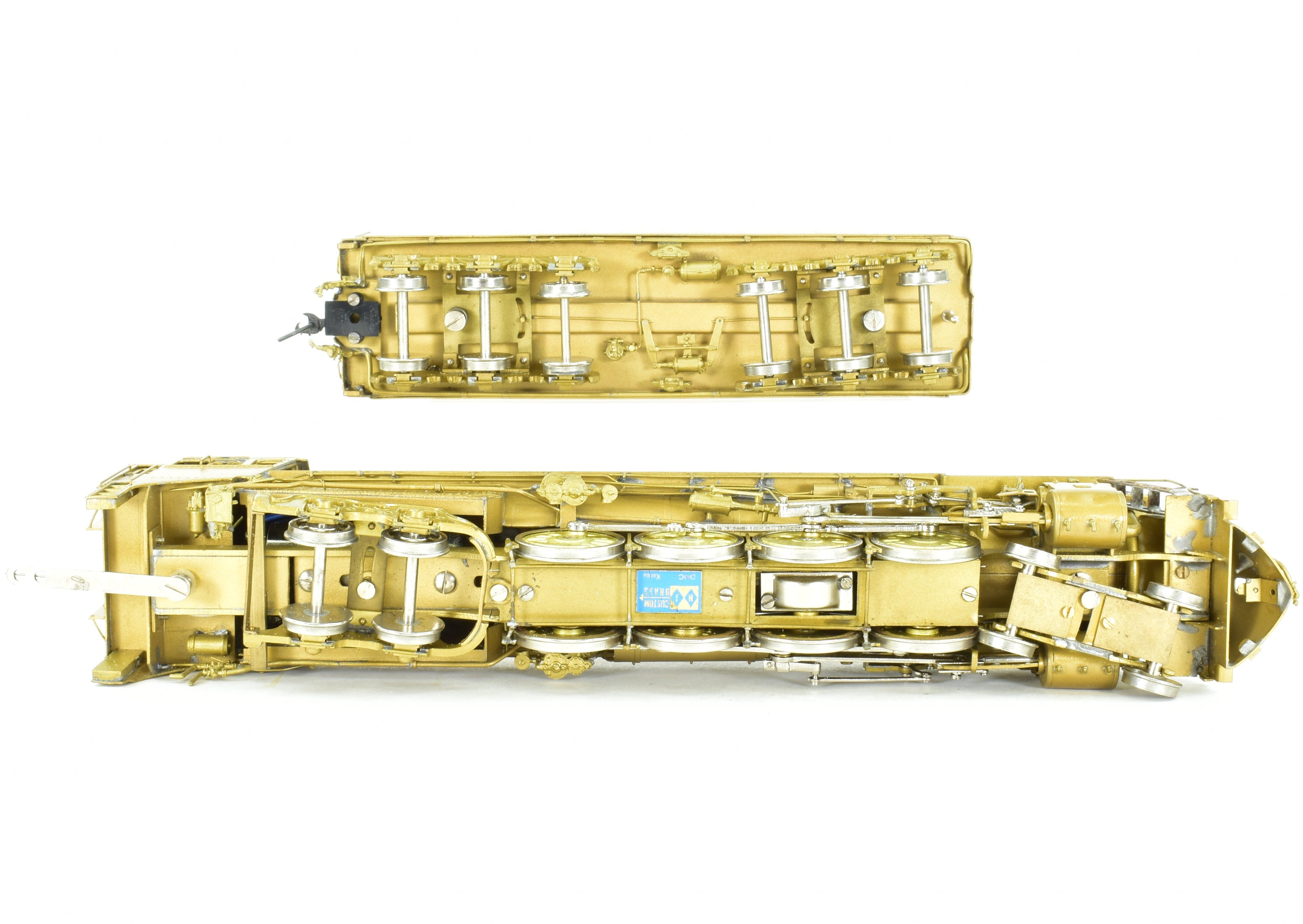 HO Scale Custom Brass CB&Q Burlington Route Class O5B 4-8-4 Locomotive