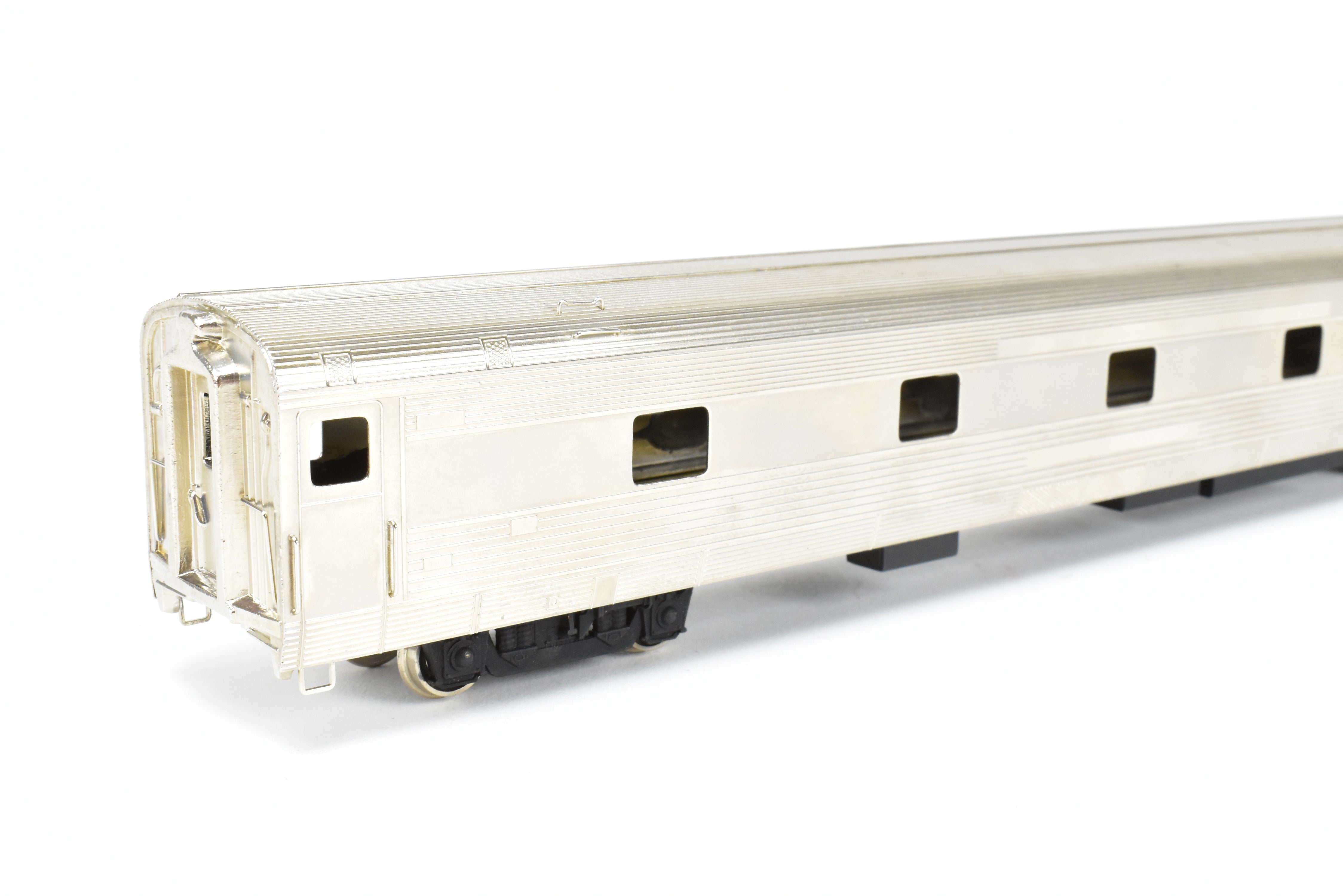 HO Brass NPP Nickel - Plated California Zephyr Budd Sleeper Model