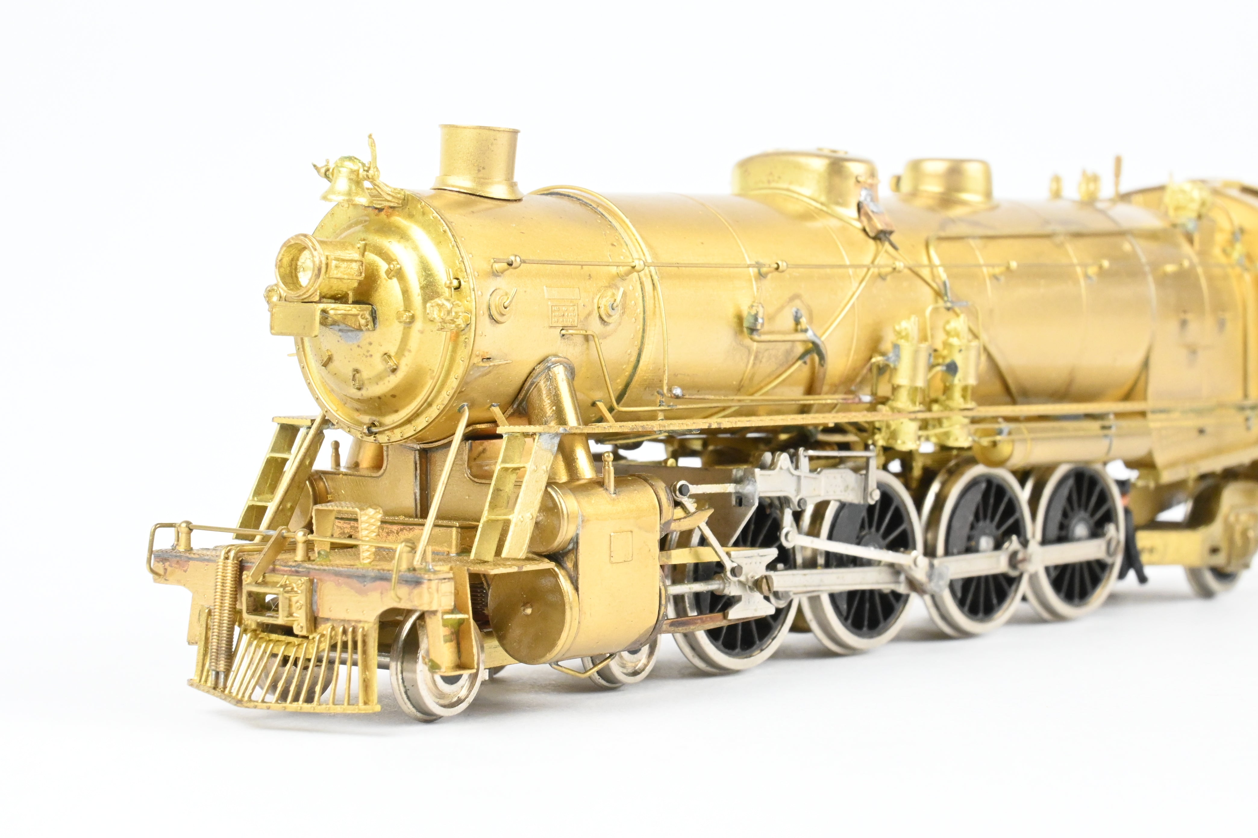 HO Scale Brass Nickel-Plated Model Train - New York Ontario & Western Class Y 4-8-2 Mountain Steam Locomotive by Nickel Plate Products