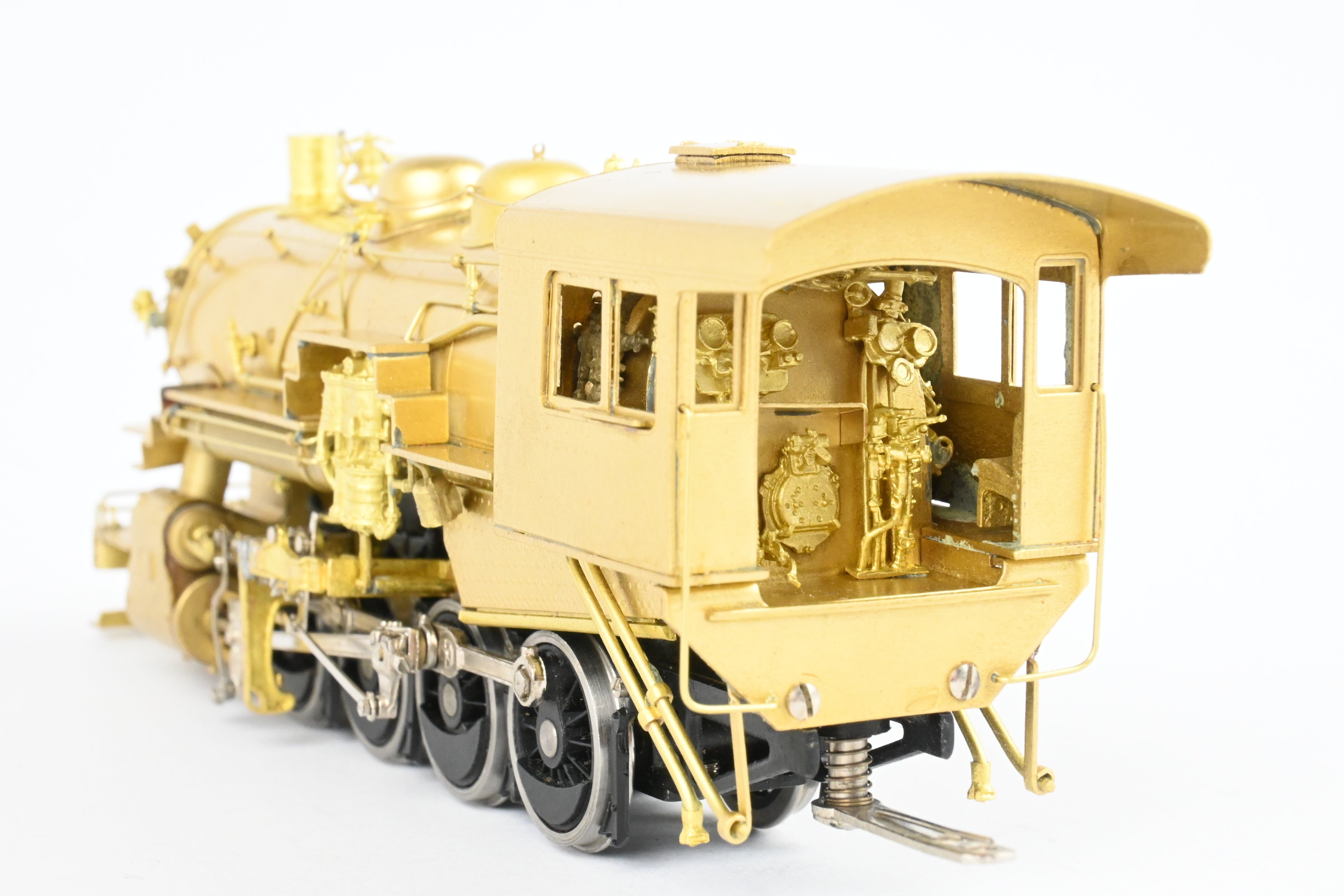 HO Brass NYO&W 2-8-0 Class W-1 Nickel Plated Locomotive with Side Air Pumps
