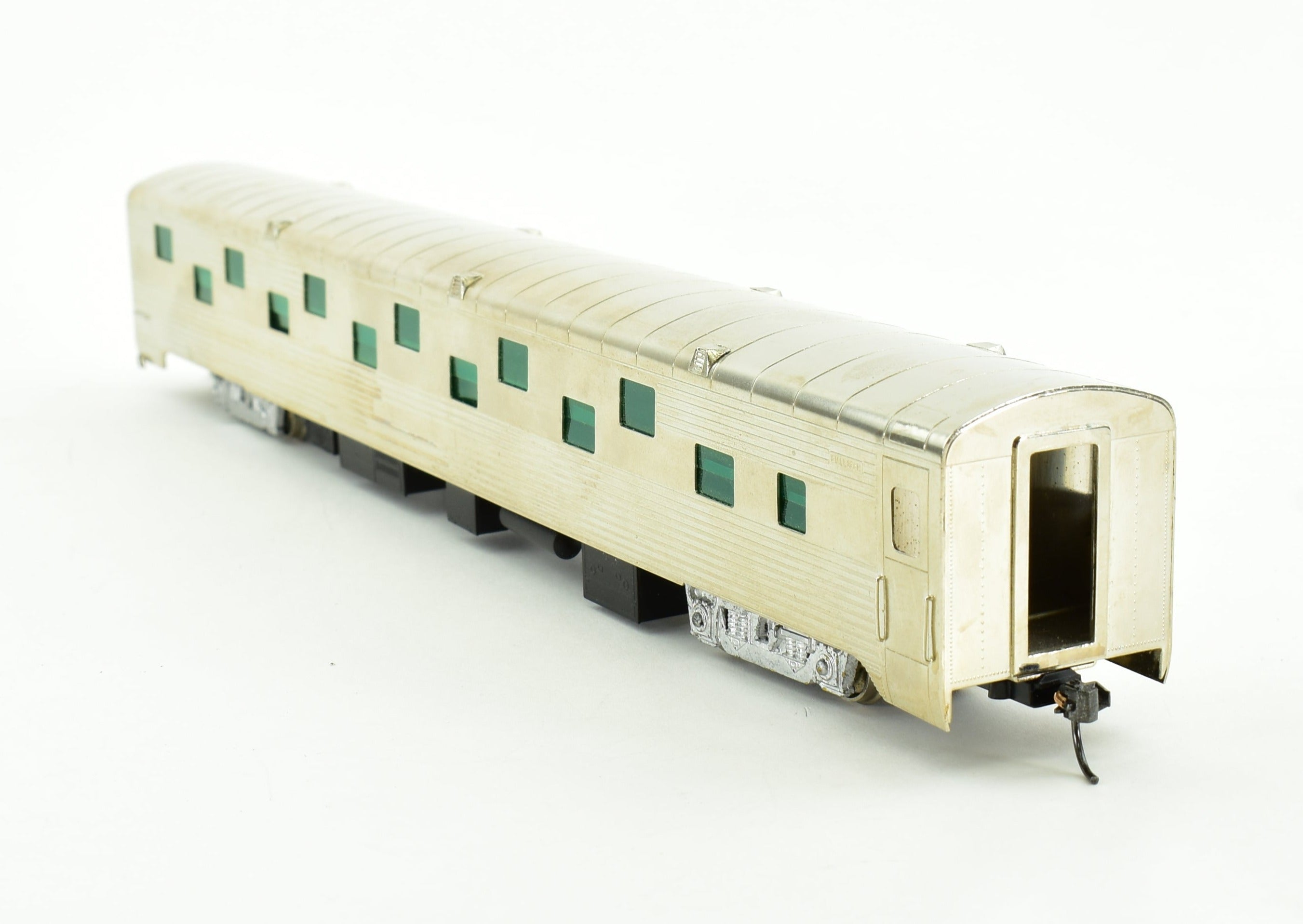 HO Scale Brass ATSF - Santa Fe Pullman 24 Roomette Sleeper with Plated Trucks