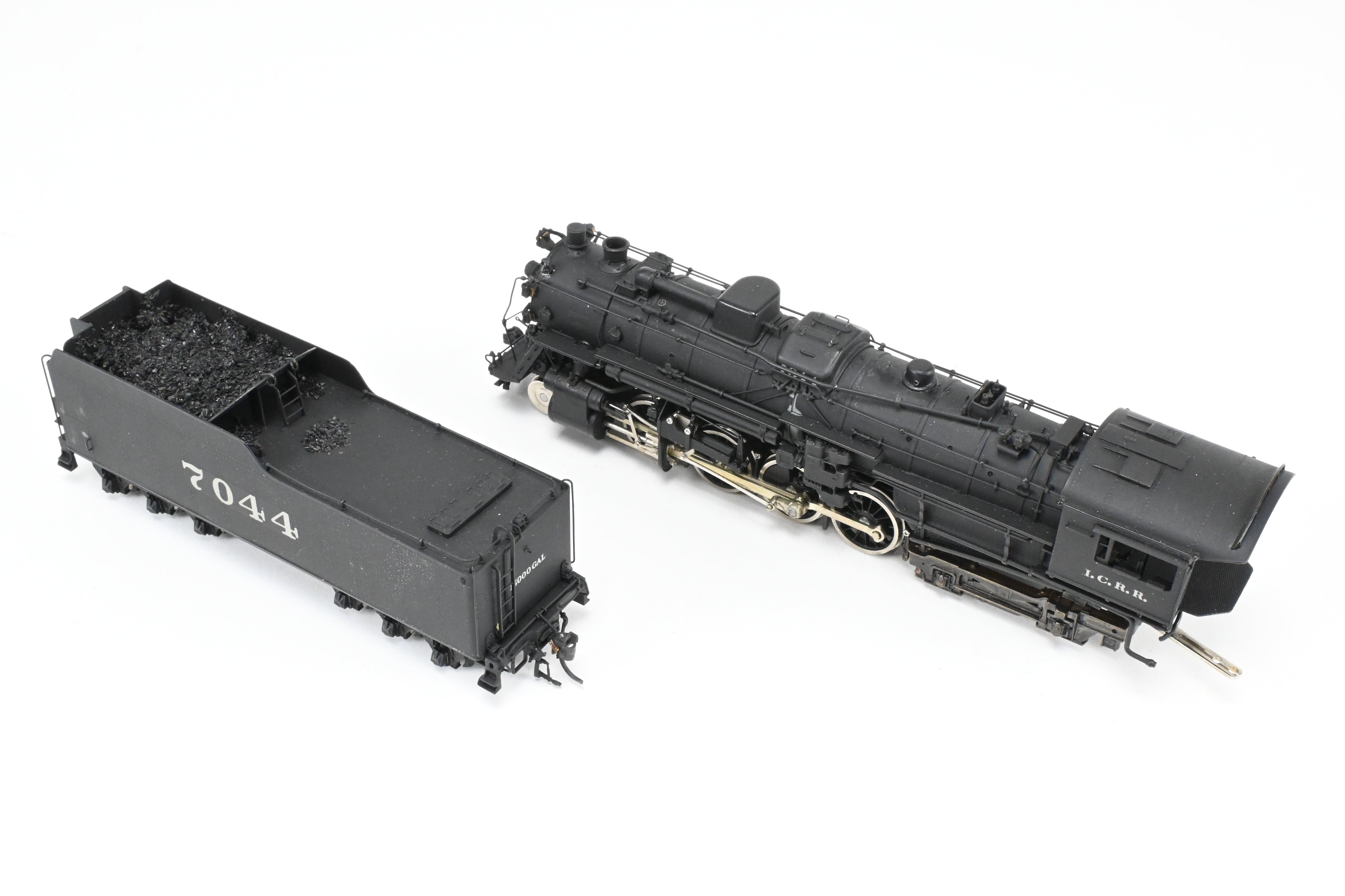 1987 HO Brass PFM - SKI Illinois Central 7000 Class 2-8-4 Berkshire Factory Painted #7044