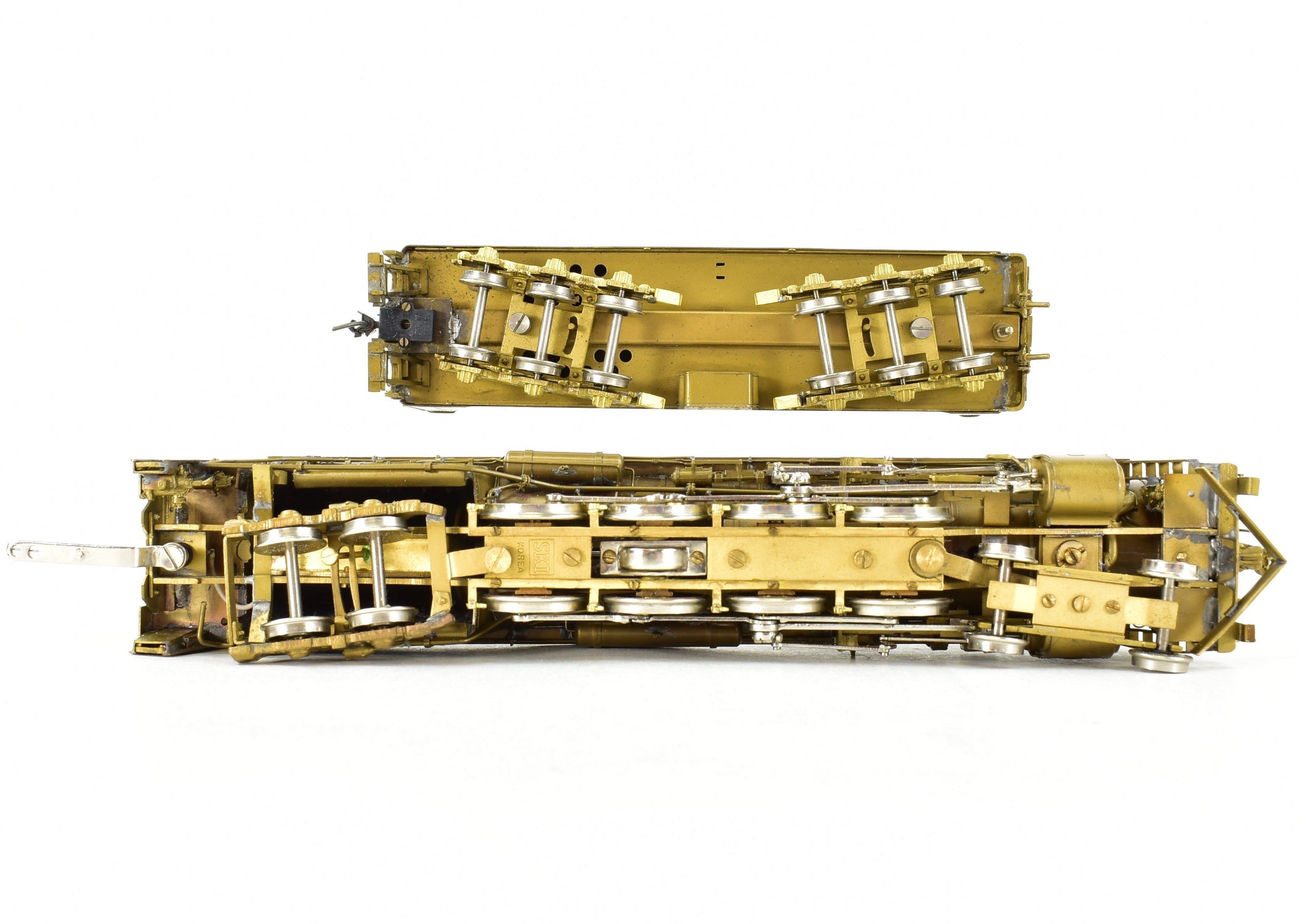 HO Scale Brass Model Train - SKI WM Western Maryland 4-8-4 J-1 Potomac Steam Locomotive Model