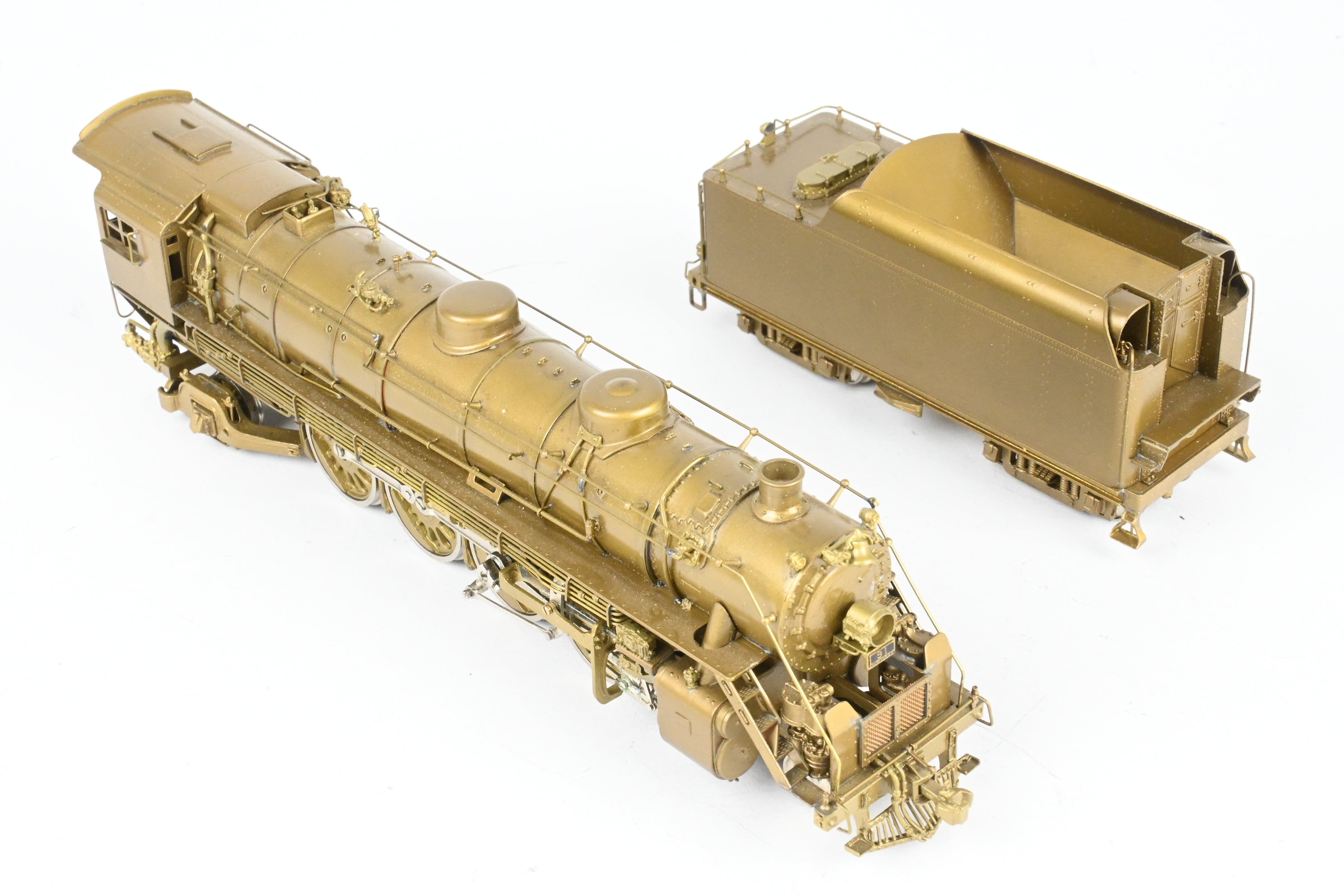HO Scale Brass SKI Rutland Railroad L-1 Class 4-8-2 Mountain Pacific Fast Mail Model
