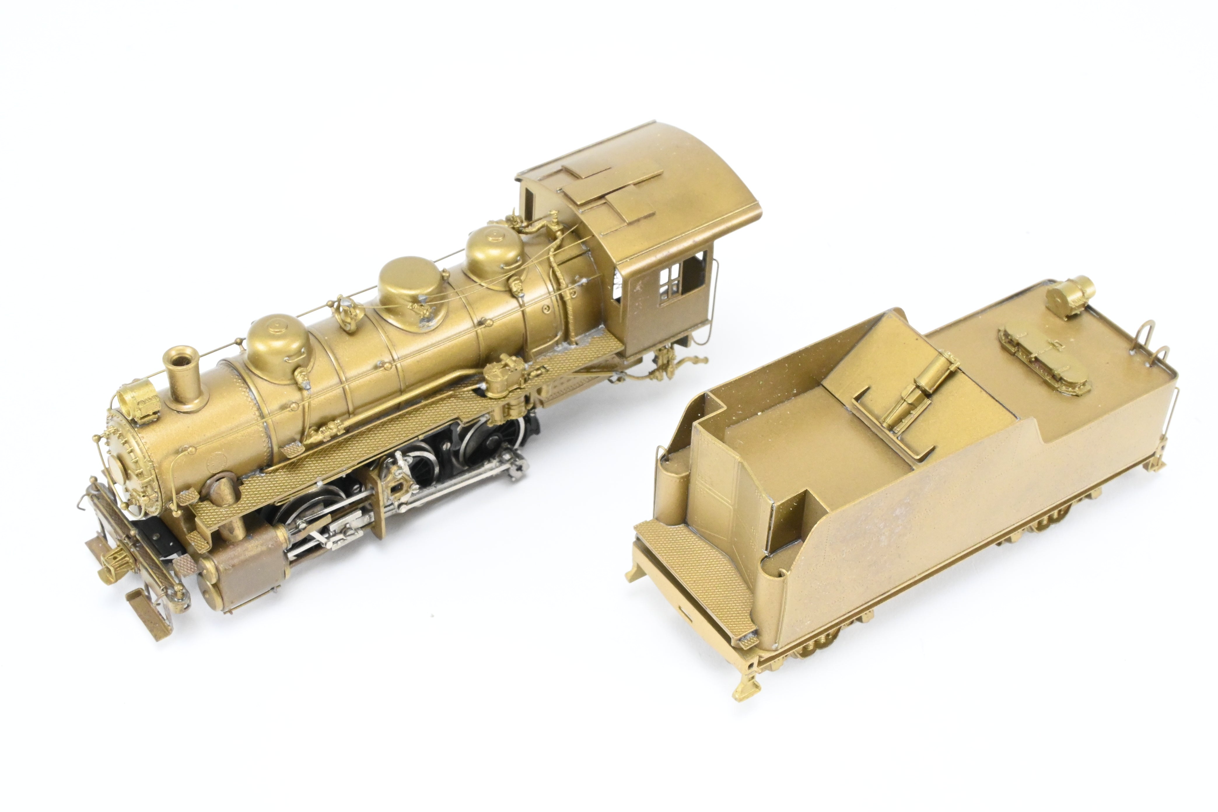 HO Scale Brass Locomotive - Northwest Short Line USRA (United States Railway Administration) 0 - 6 - 0 Locomotive for Model Railroading
