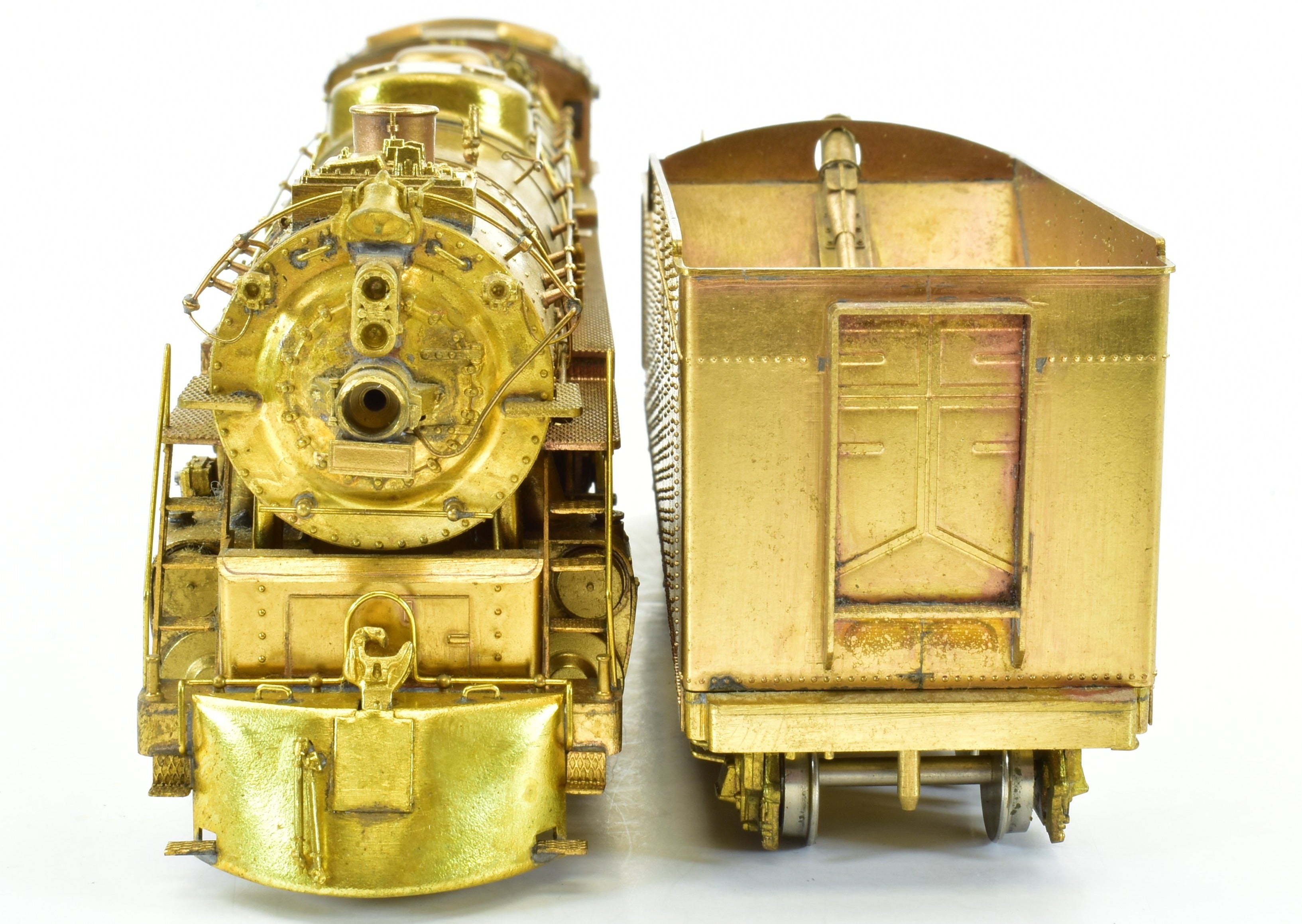 HO Scale Brass Pacific Fast Mail (PFM) Model Train - Toby CB&Q Burlington Route 4-8-4 Class O-5 Crown Model from 1969 Run