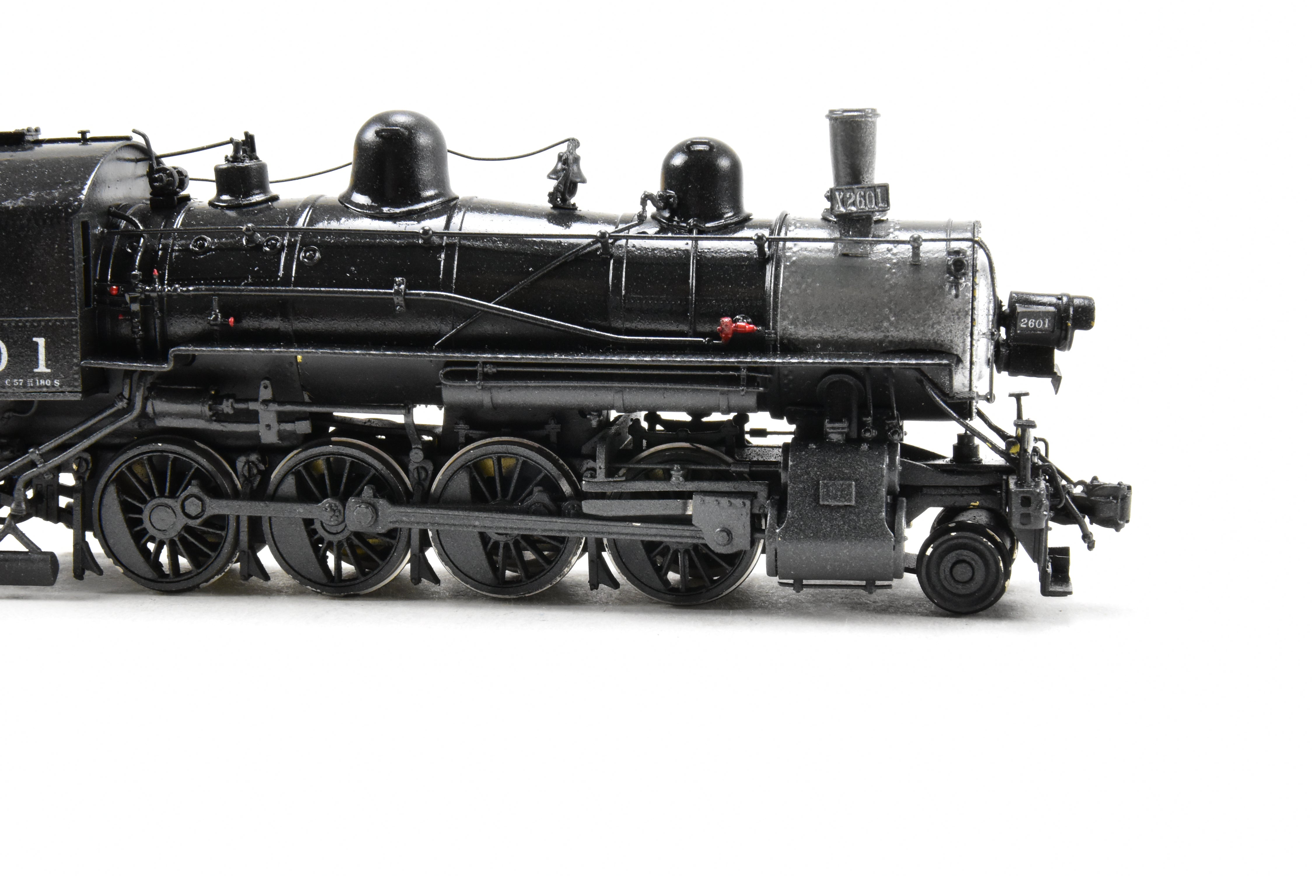 HO Scale Brass Model Train - Southern Pacific Class C - 2 2 - 8 - 0 Oriental Limited with Tsunami DCC and Sound System, Cab Number 2601