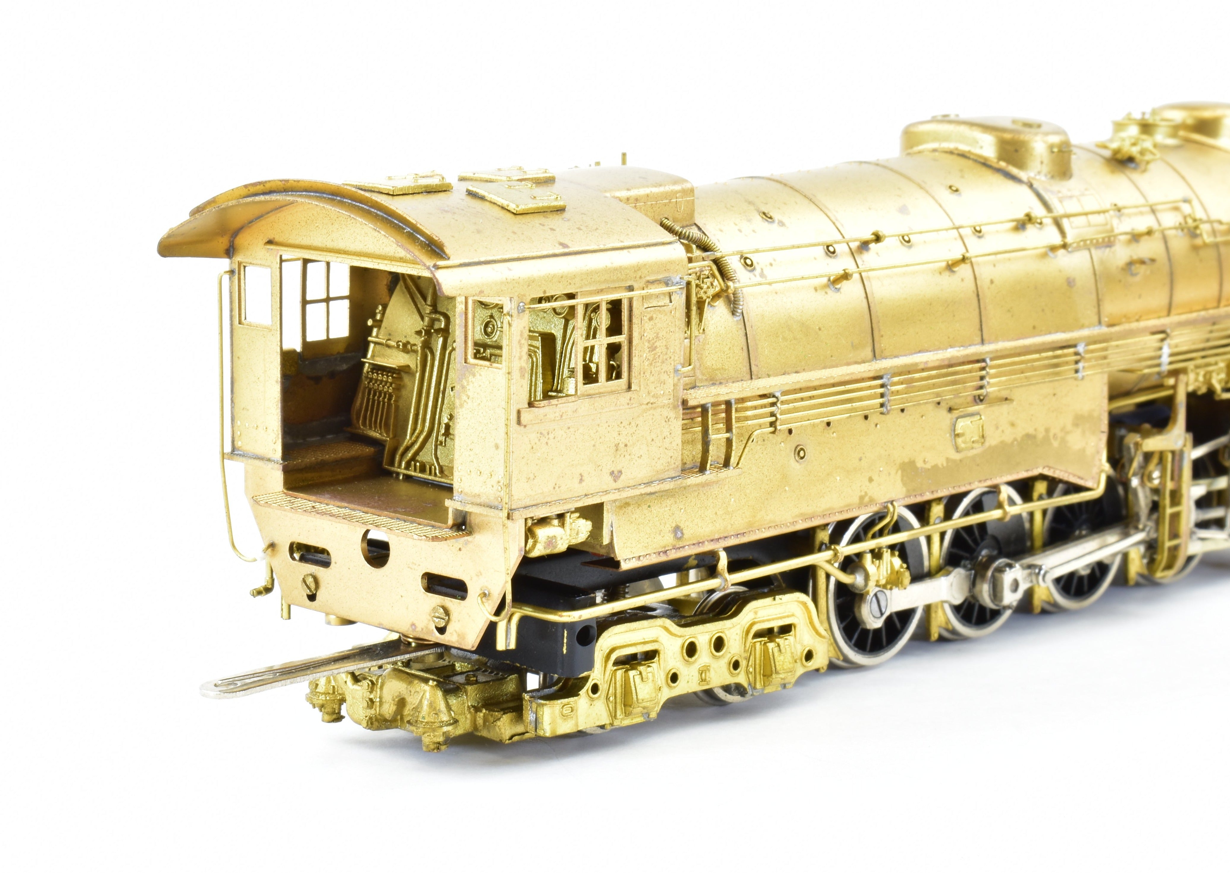 HO Scale Brass Model Train - PFM Fujiyama Northern Pacific Class Z - 5 2 - 8 - 8 - 4 Locomotive from 1969 Run with Crown Design