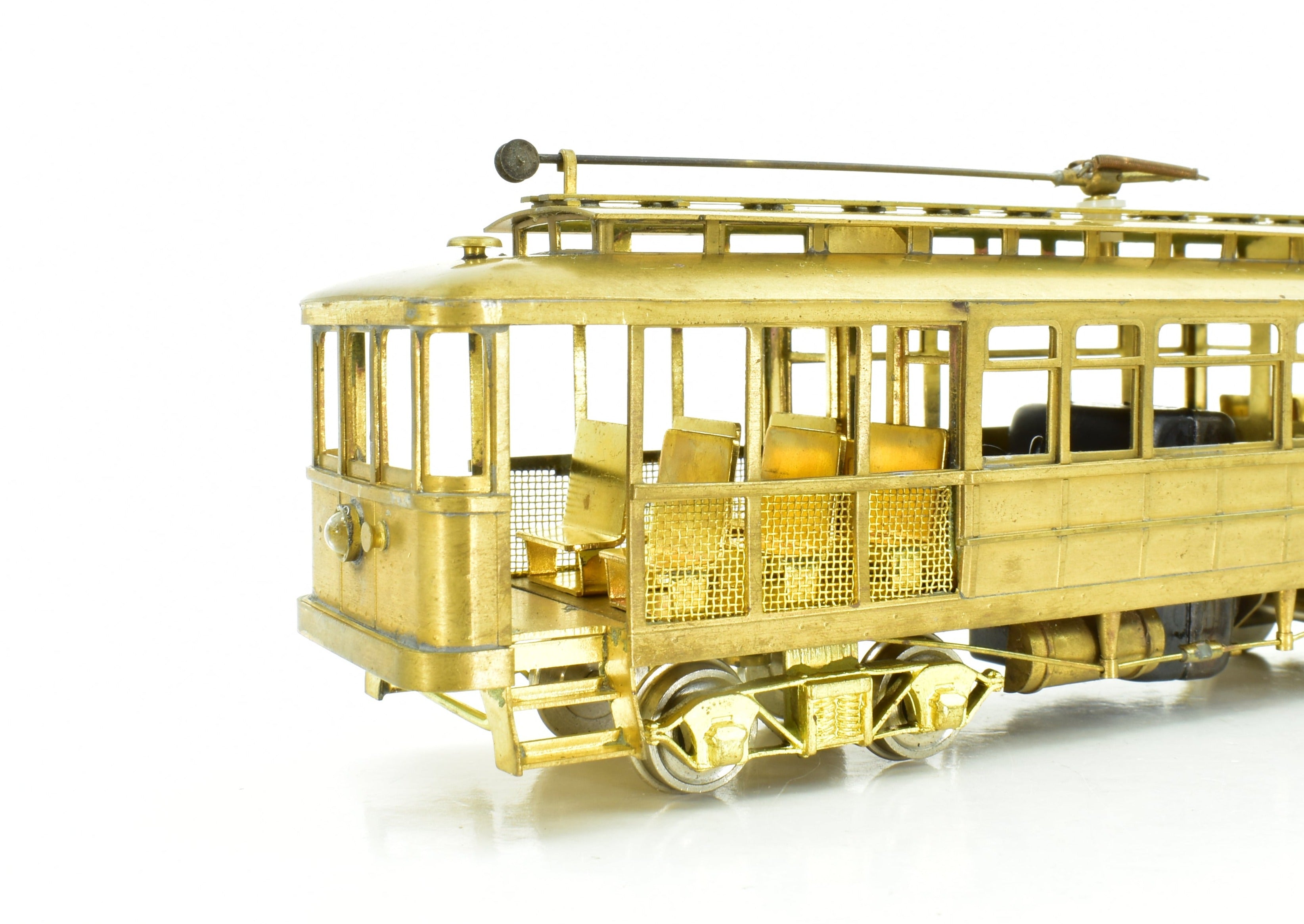 HO Scale Brass Suydam Pacific Electric Huntington Standard Model Train Car from 1969 Run