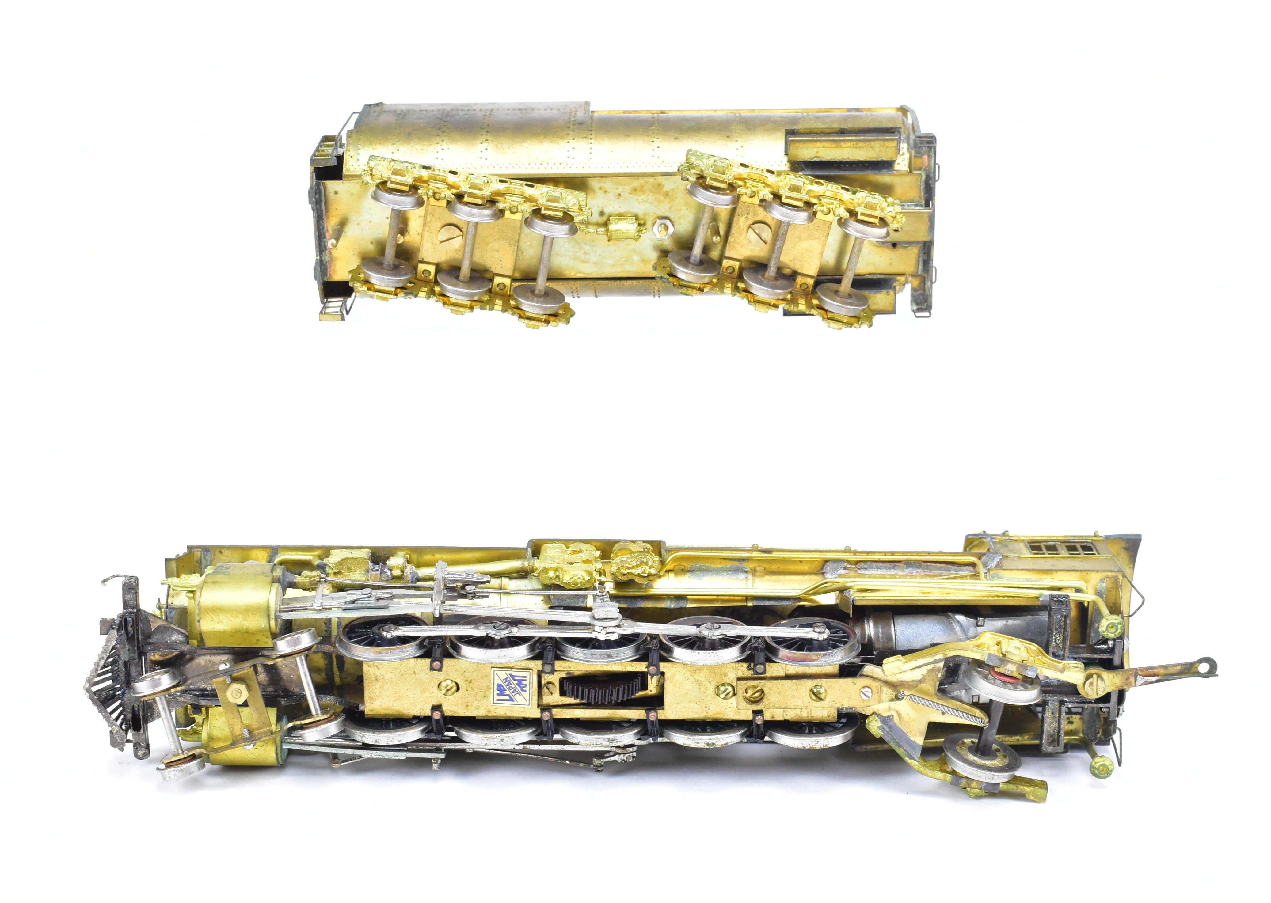 HO Scale Brass Union Pacific 4-10-2 Model by LMB from Late 1960s