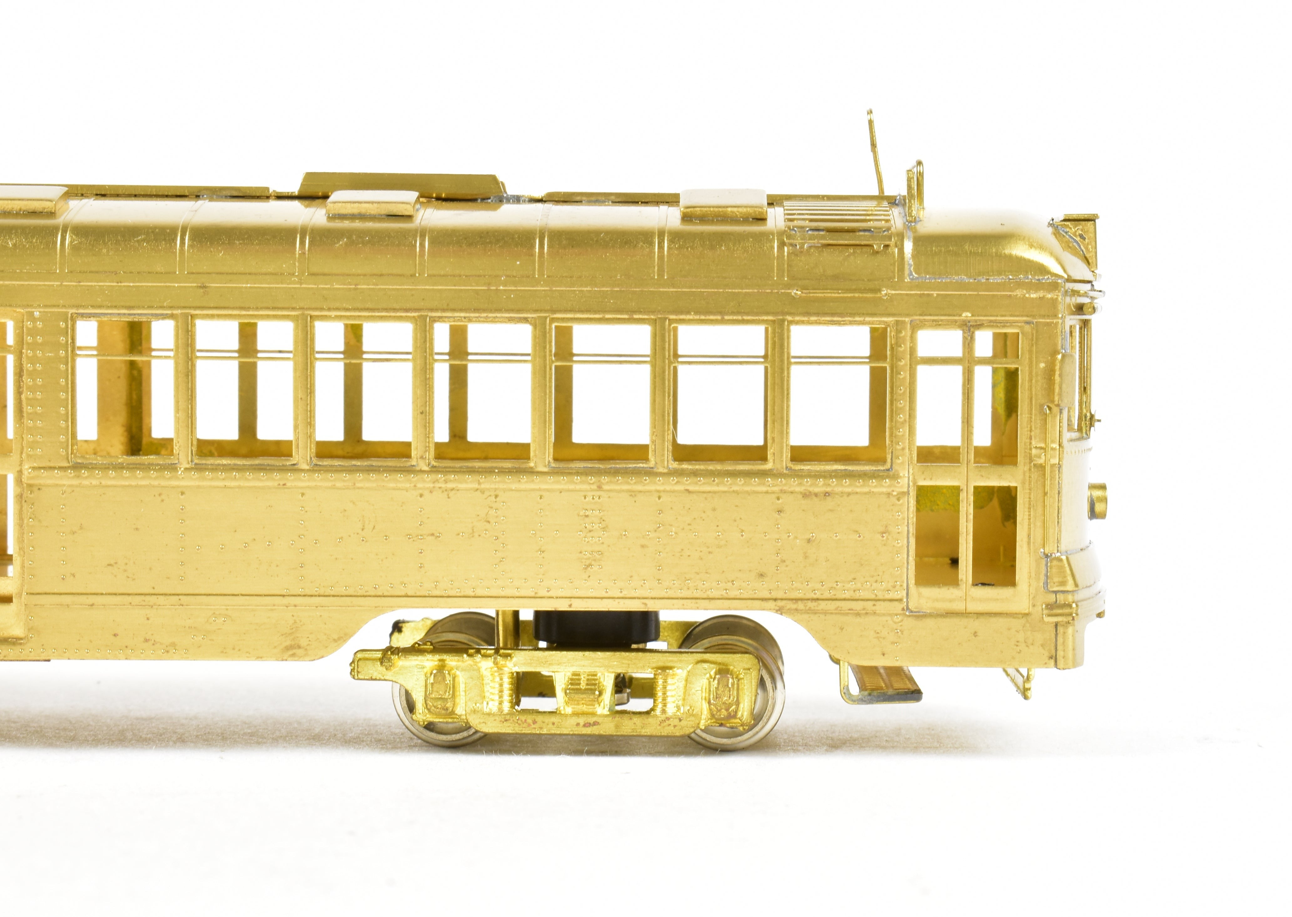 HO Scale Brass Oriental Limited Pacific Electric Hollywood Car Un-Powered Trailer Models (Numbered from #600 to #649)