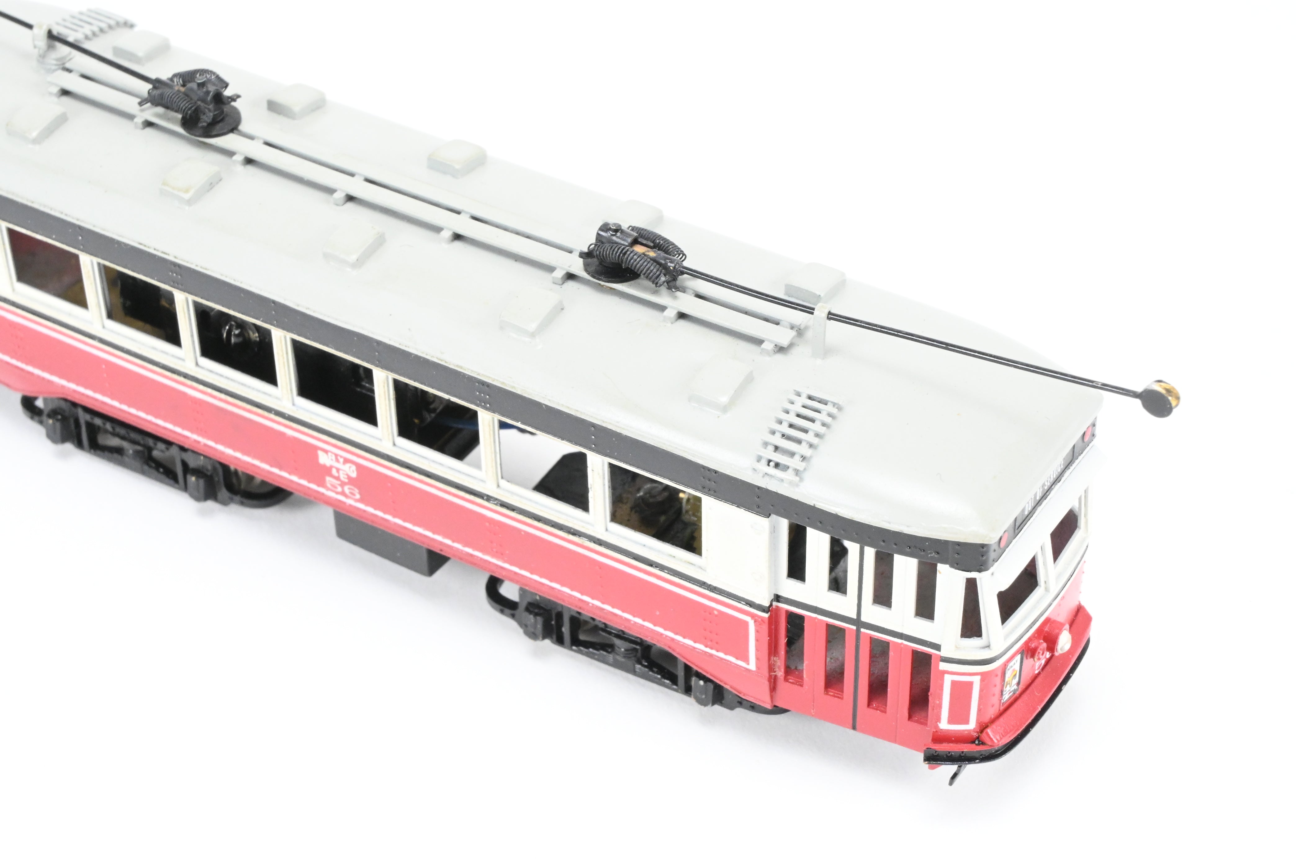 HO Scale Brass Model Train - Northwest Short Line (NWSL) Various Roads 1930 Brill Master Unit for Private Road CP, Representing RY&E No 56
