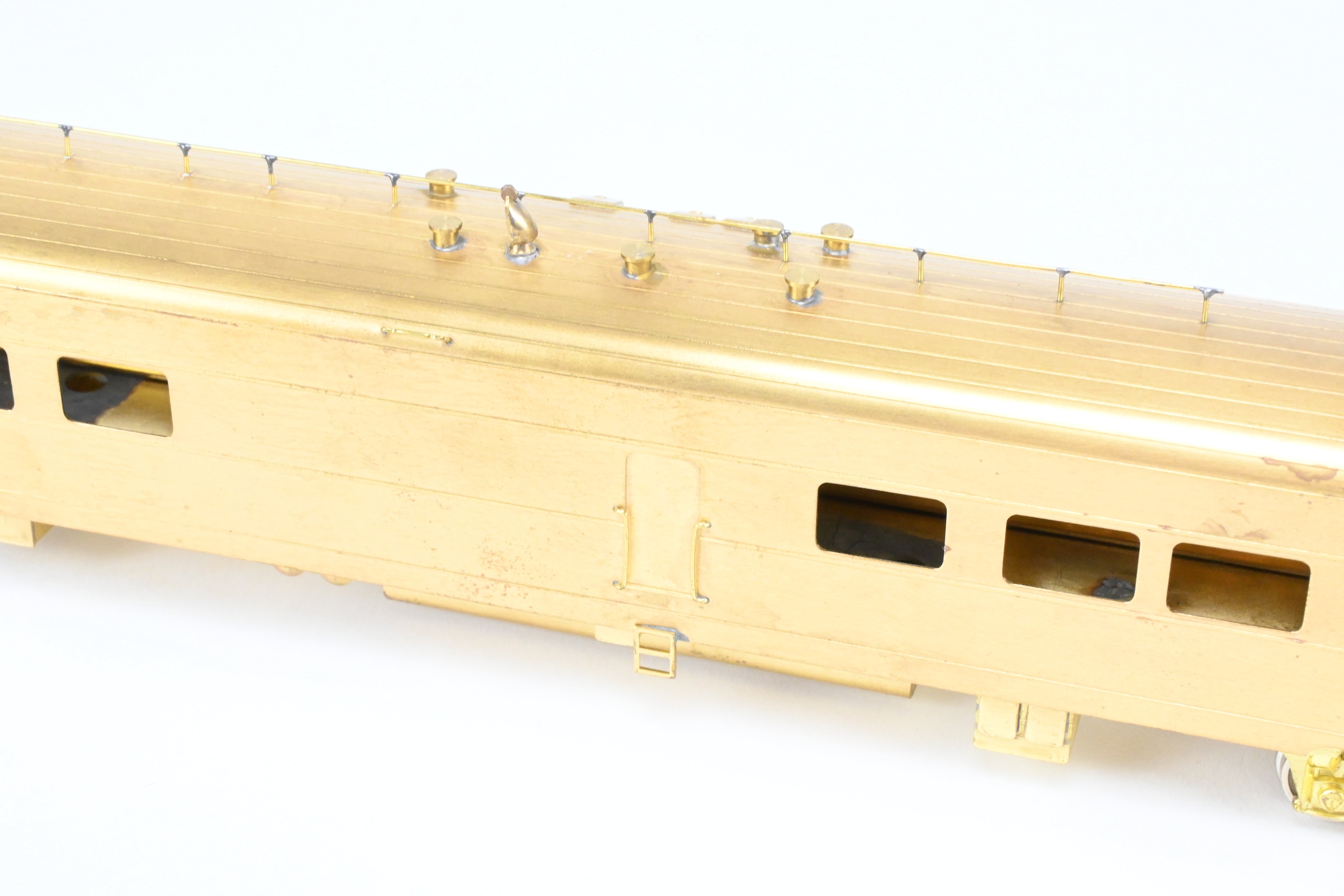 High - Quality HO Scale Brass Soho Milwaukee Road #162 Tap - Lounge Model for Model Train Enthusiasts