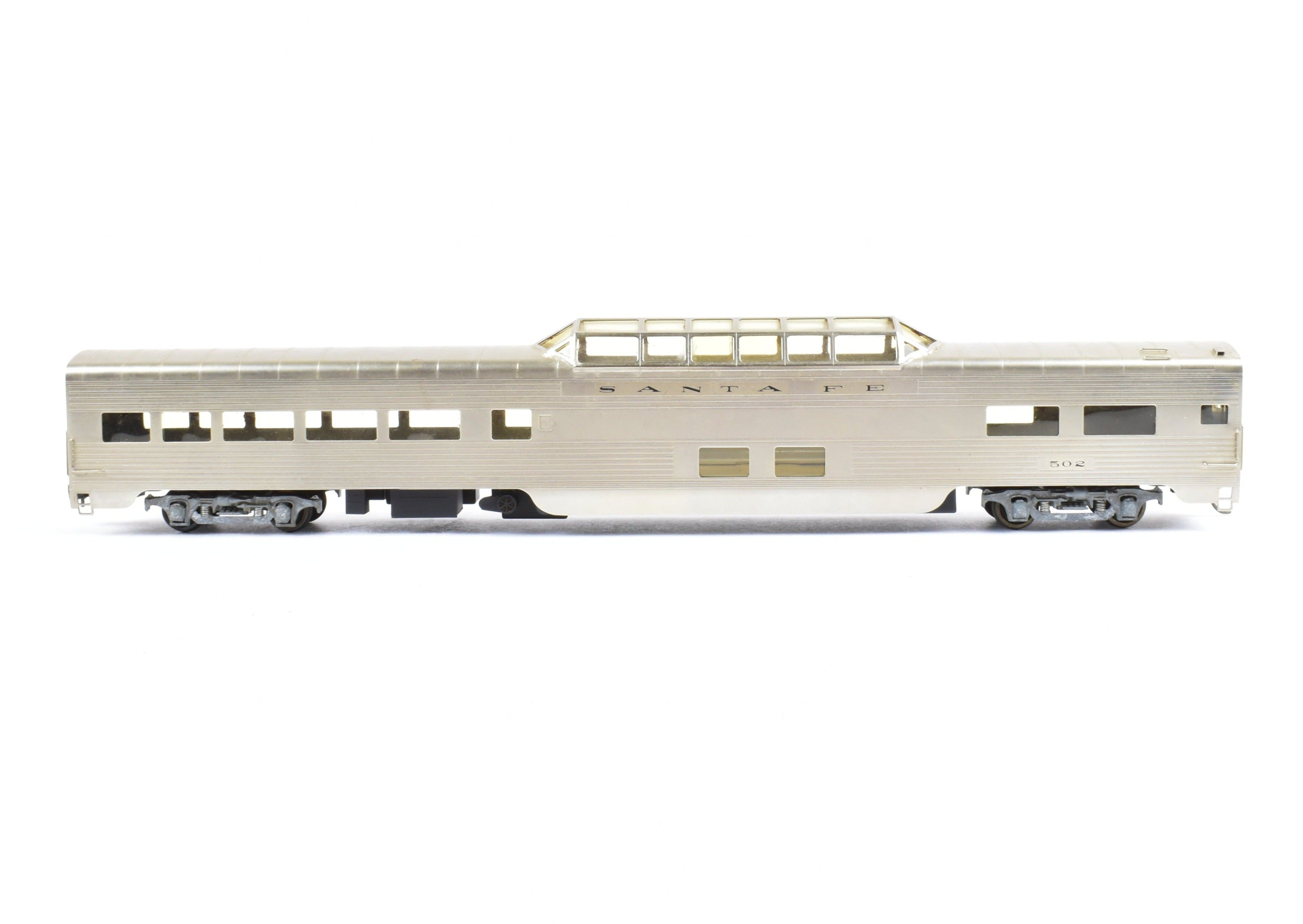 HO Scale Brass Lambert ATSF - Santa Fe Pullman Standard Dome Lettered Model Train Car
