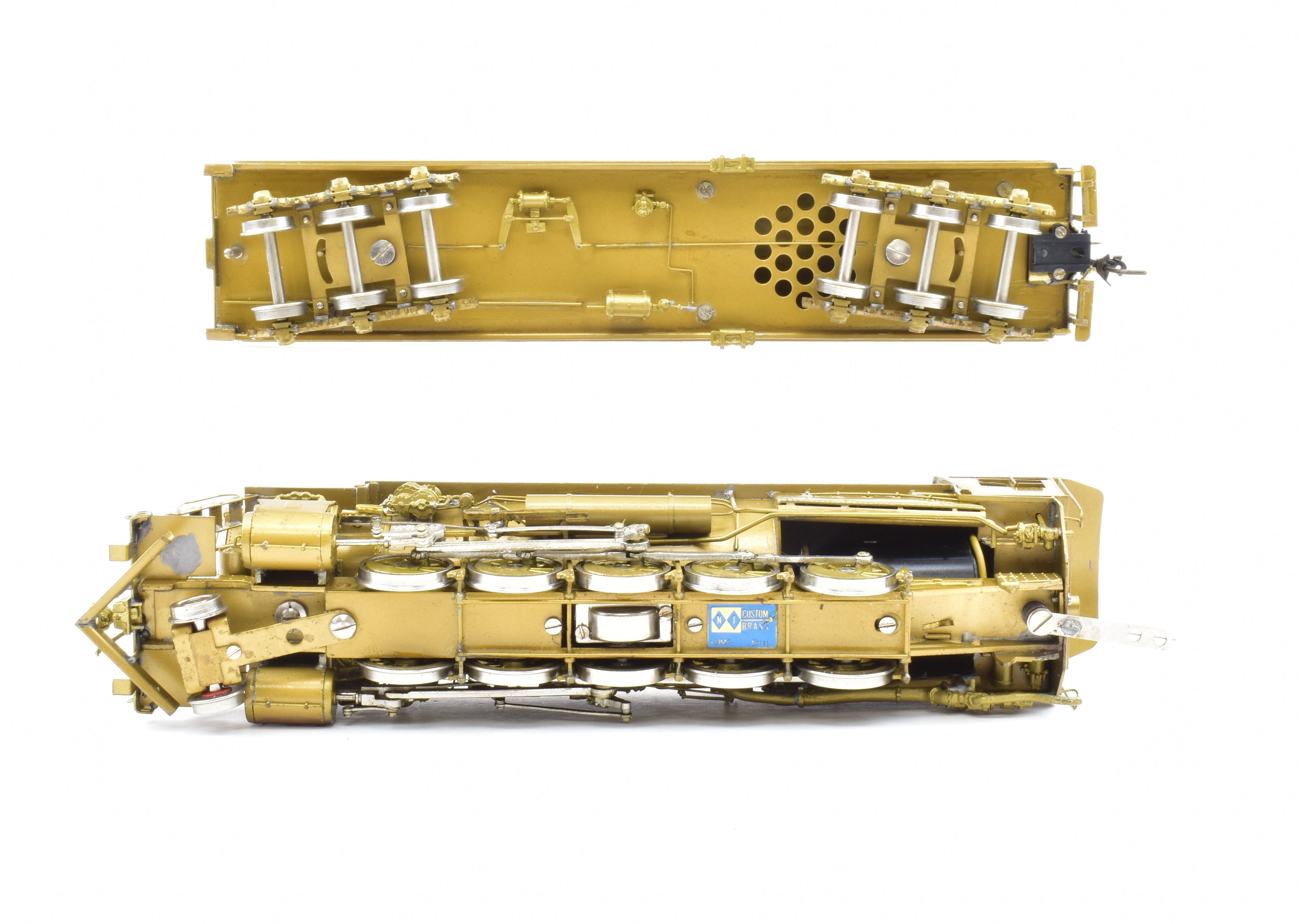 High - Quality HO Scale Brass Model Train - Western Maryland I - 2 2 - 10 - 0 Decapod, Custom - Built by NJ Custom Brass
