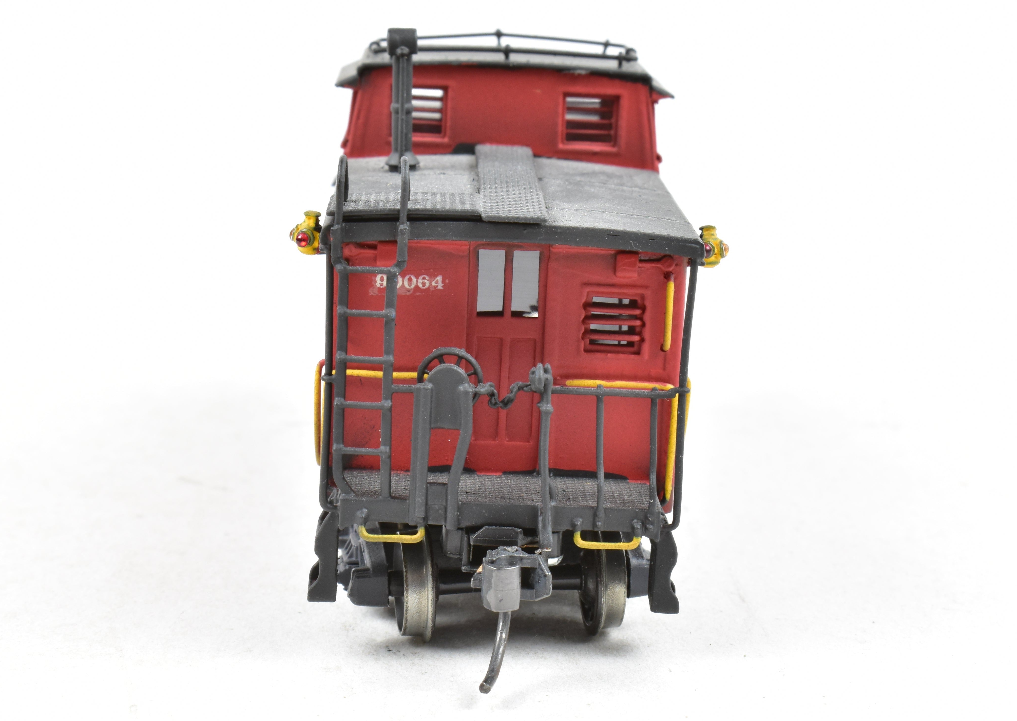 Custom Painted HO Brass Nickel Plate Chesapeake & Ohio Steel Caboose