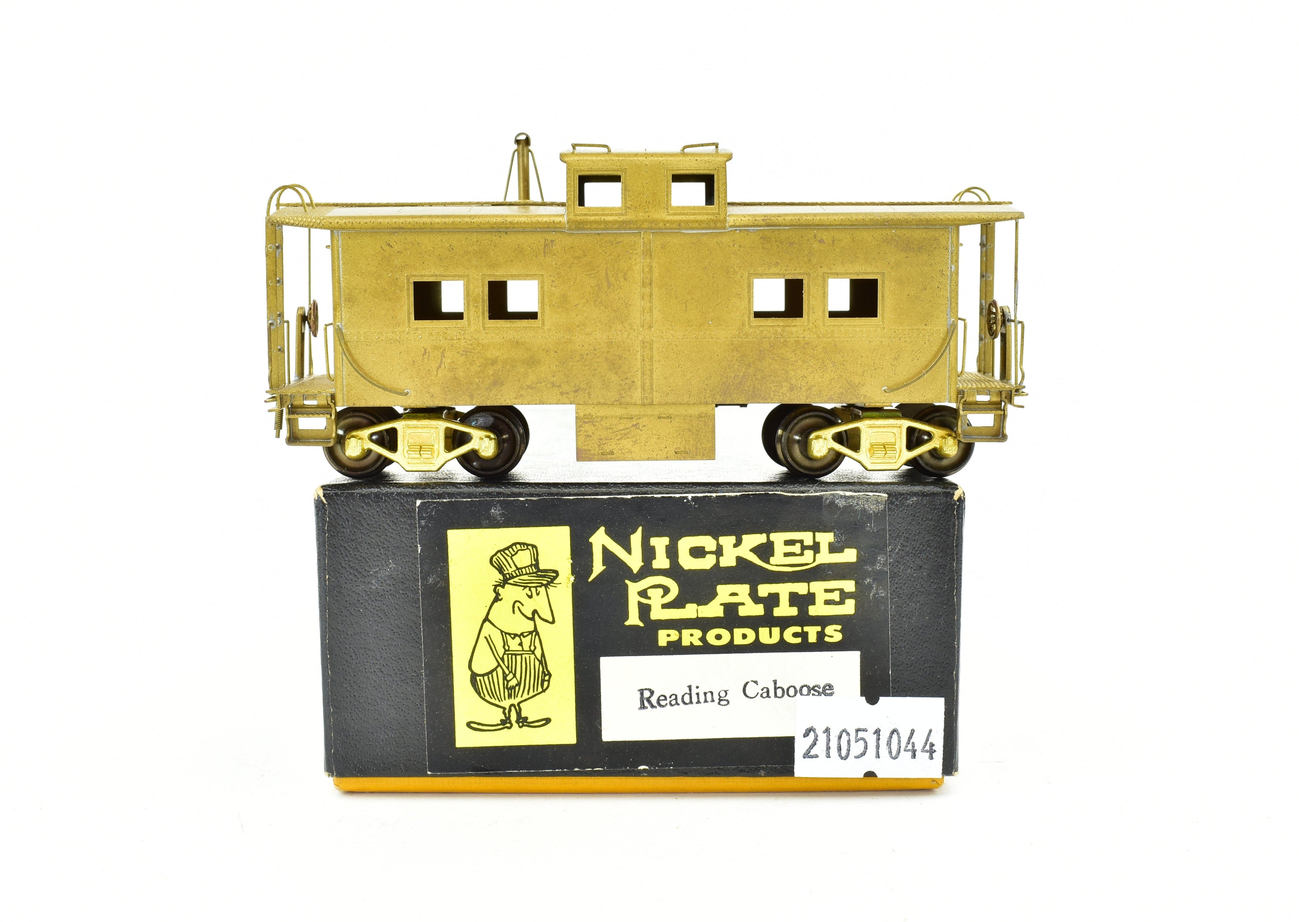 HO Scale Brass Nickel Plate Products (NPP) Reading Steel Caboose Model from 1973