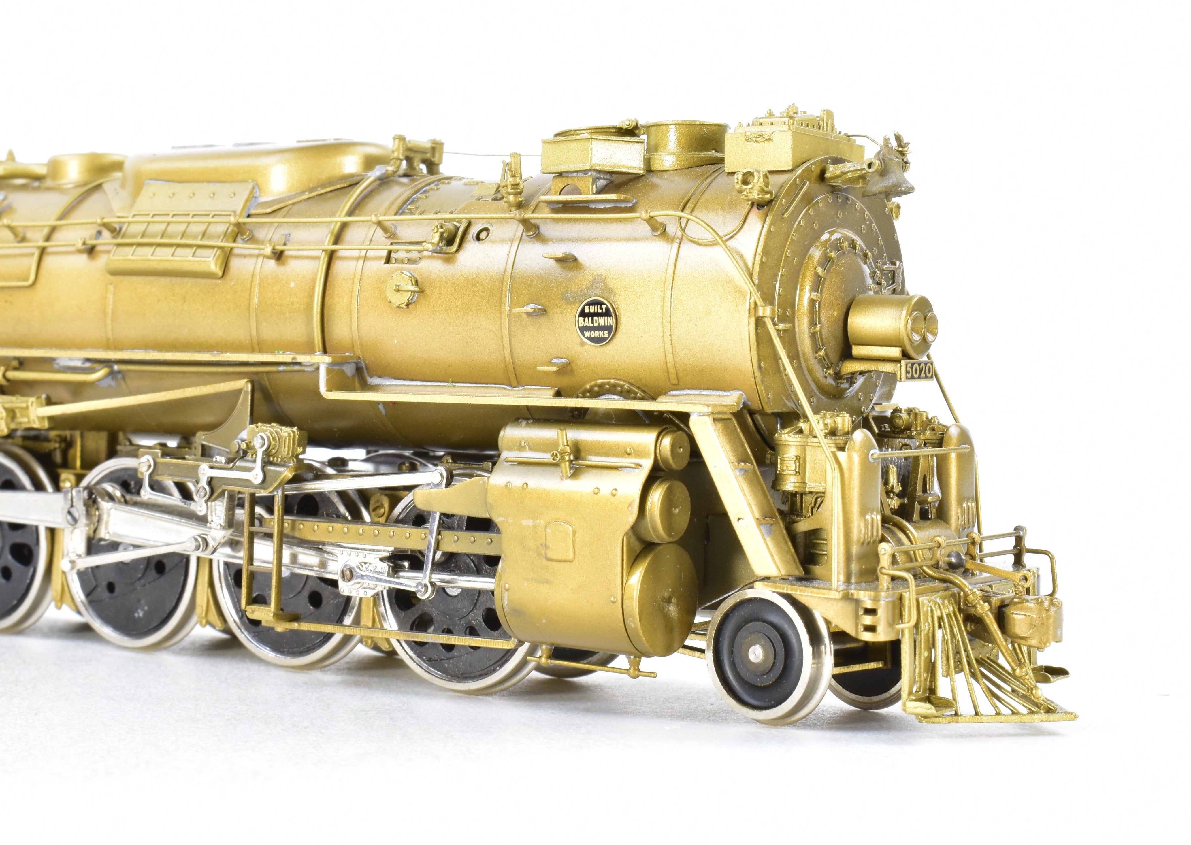1982 HO Brass PFM - United ATSF Santa Fe 2-10-4 Late Version #5020 in ReBoxx
