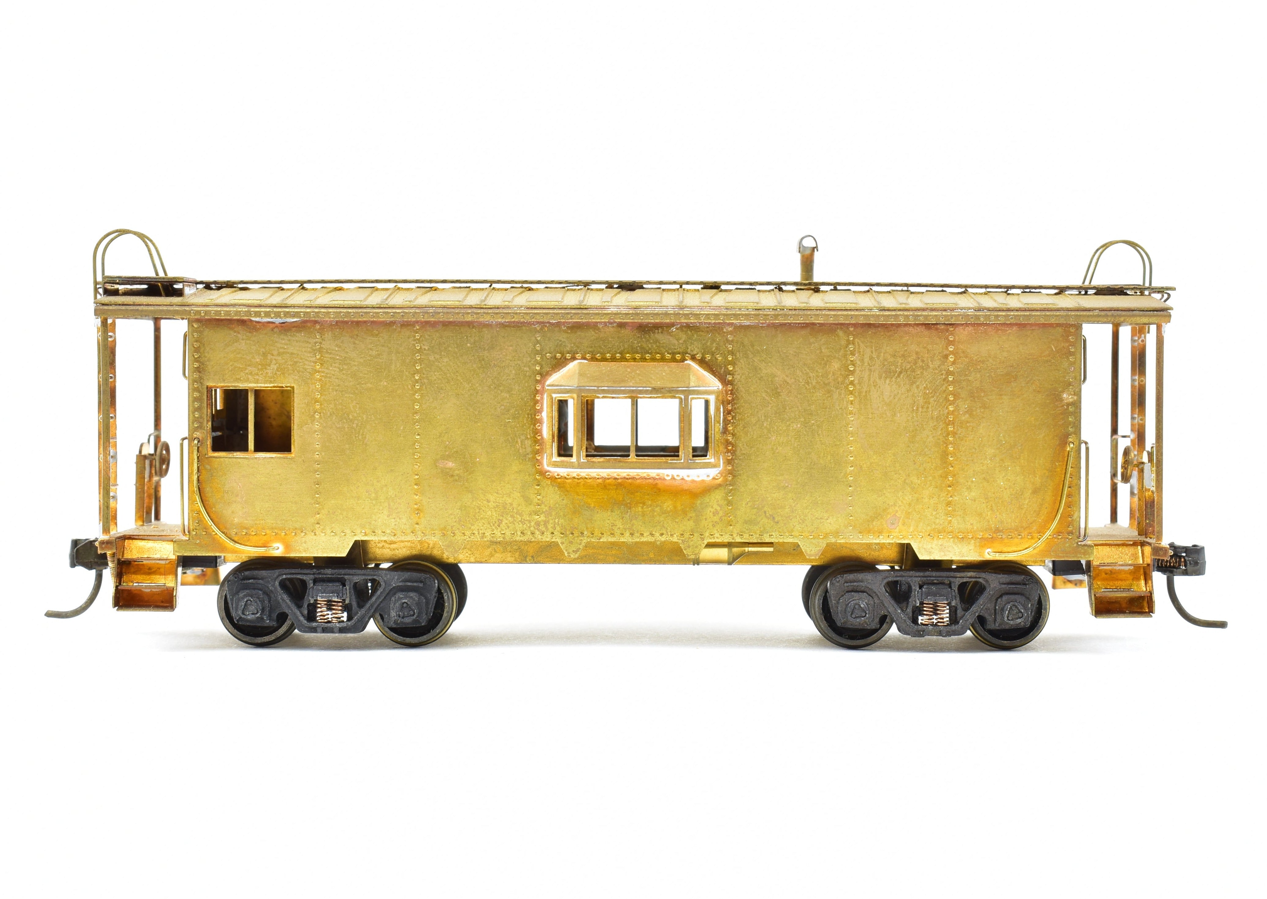 HO Scale Brass All - Steel Bay Window Caboose by Lambert NYC, New York Central